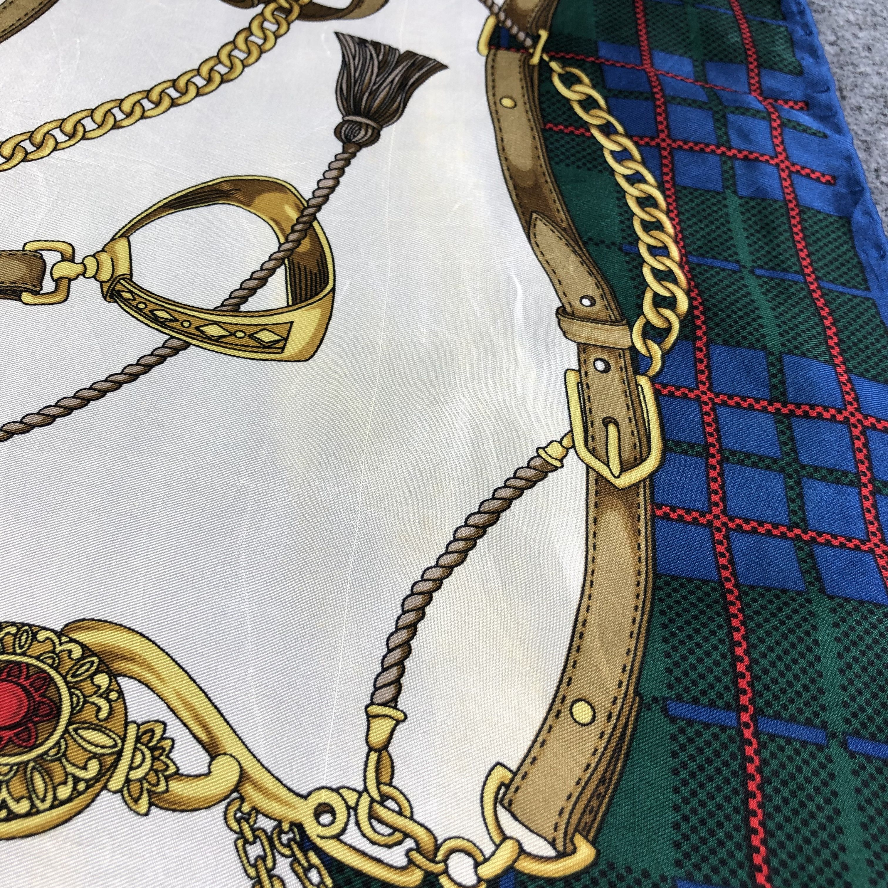 Japanese Brand Vintage Felix Buhler Luxury Hand Rolled Silk Scarf M700 Size ONE SIZE - 8 Thumbnail
