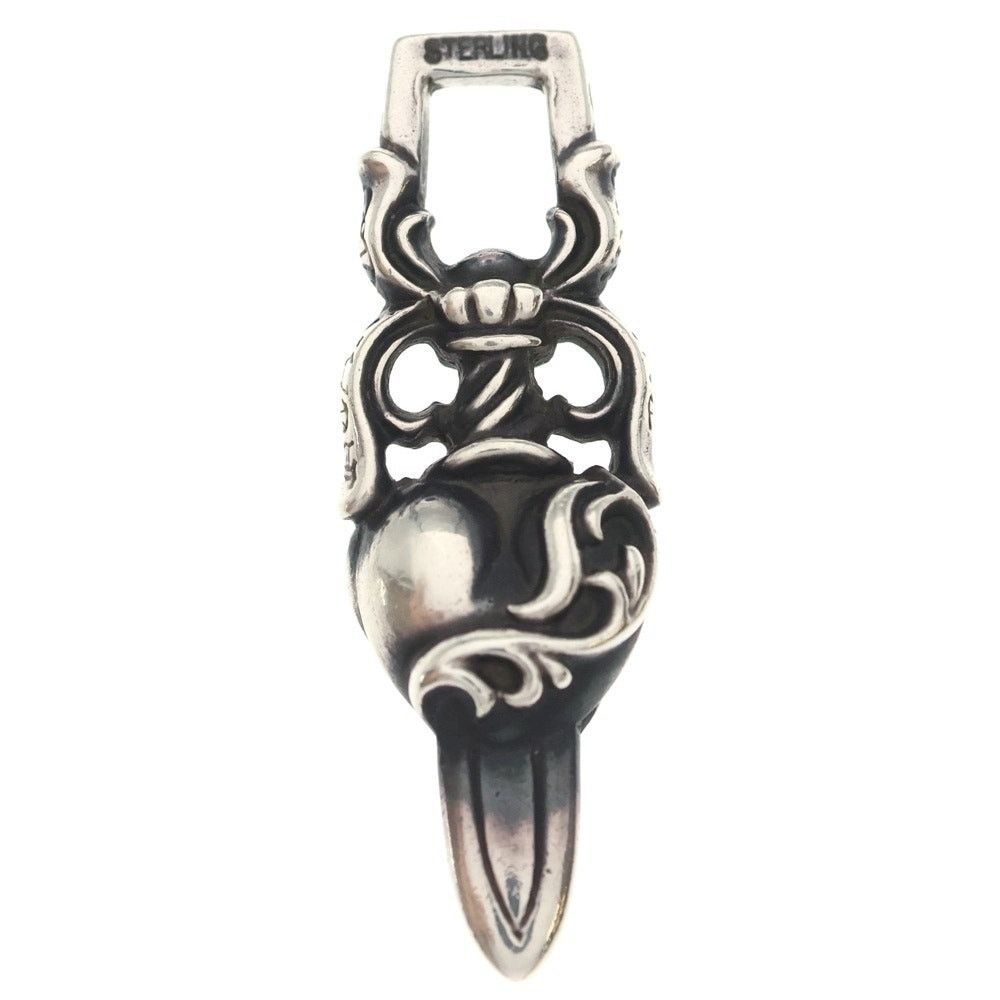 Chrome Hearts Chrome Hearts Dagger Heart Pendant Silver BCA243 Size ONE SIZE - 2 Thumbnail