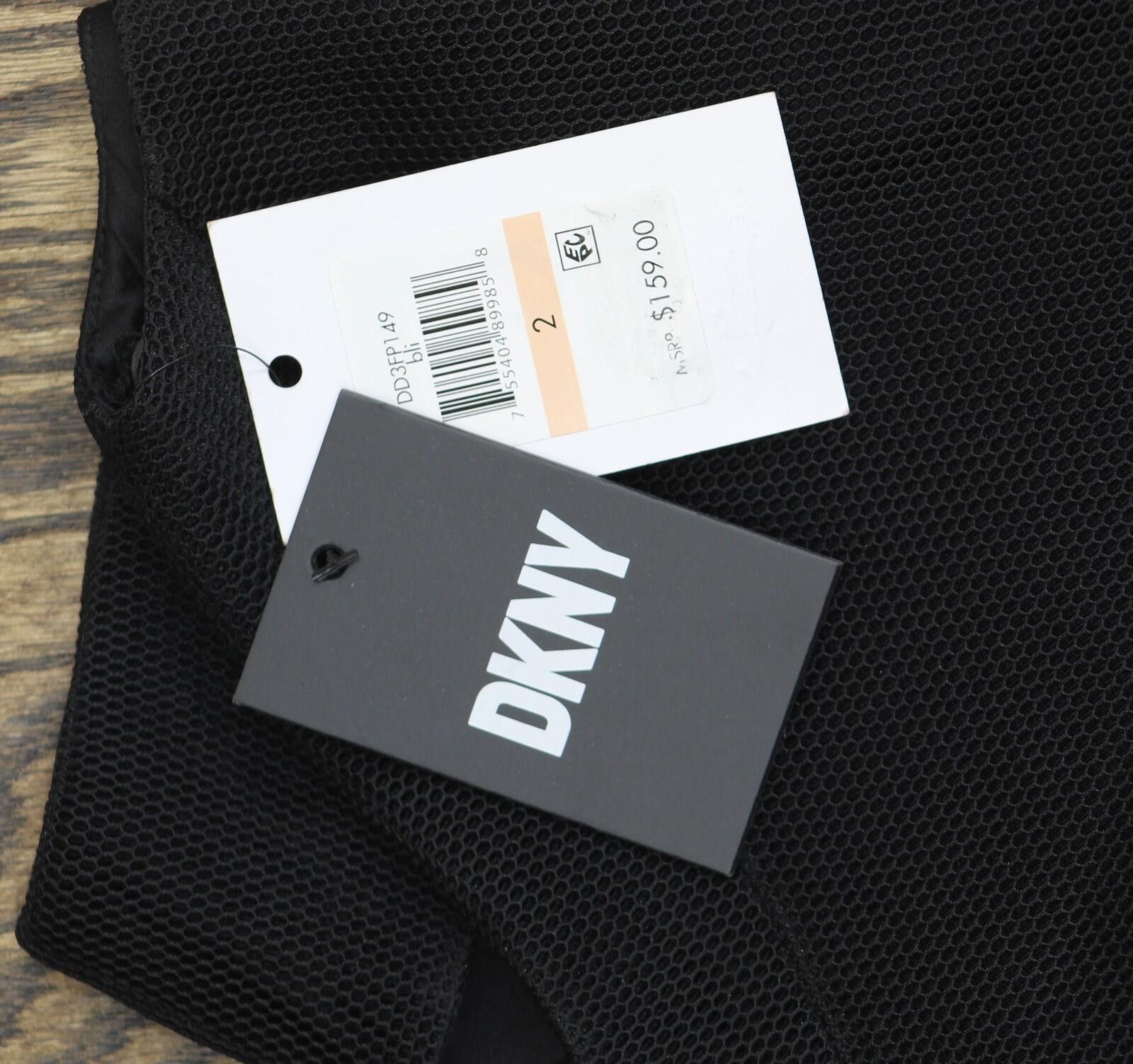 DKNY Nwt Dkny Sleeveless Fit Flare A-line Dress Black / Ivory 2 Size XS / US 0-2 / IT 36-38 - 3 Thumbnail