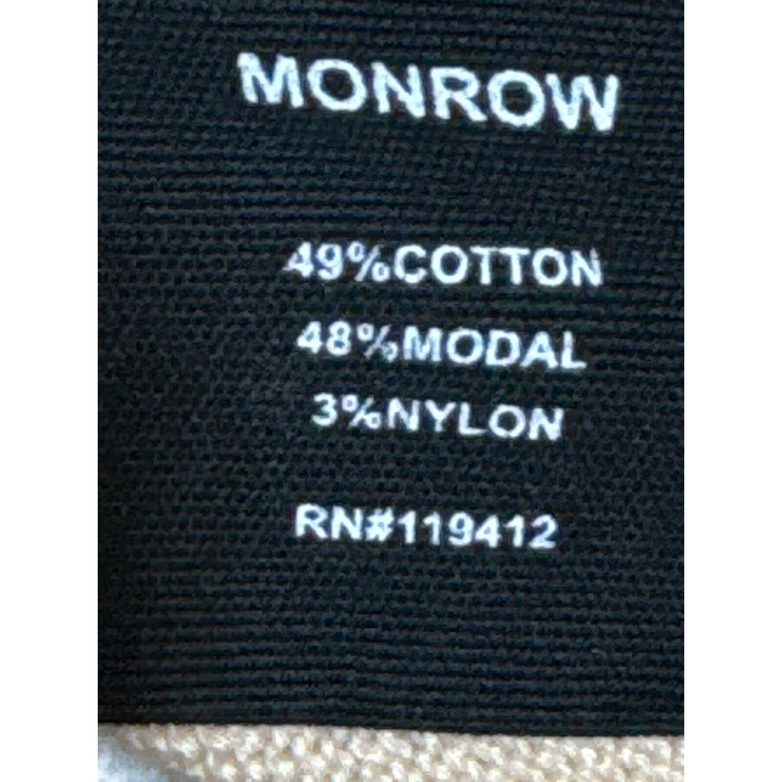MONROW Monrow Pullover Crewneck Colorblock NWT Sweater XS Size XS / US 0-2 / IT 36-38 - 5 Thumbnail