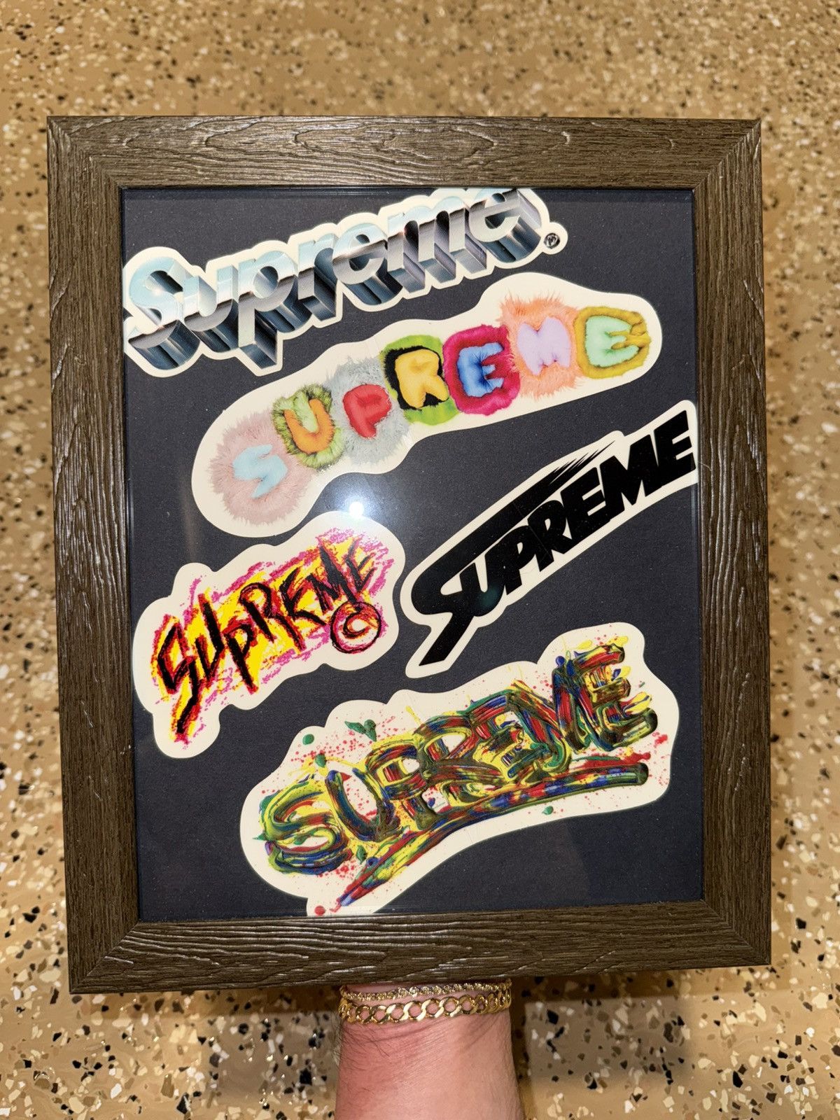 Supreme Supreme “ Supreme Collage” Stickers (Set of Five) Size ONE SIZE - 1 Preview