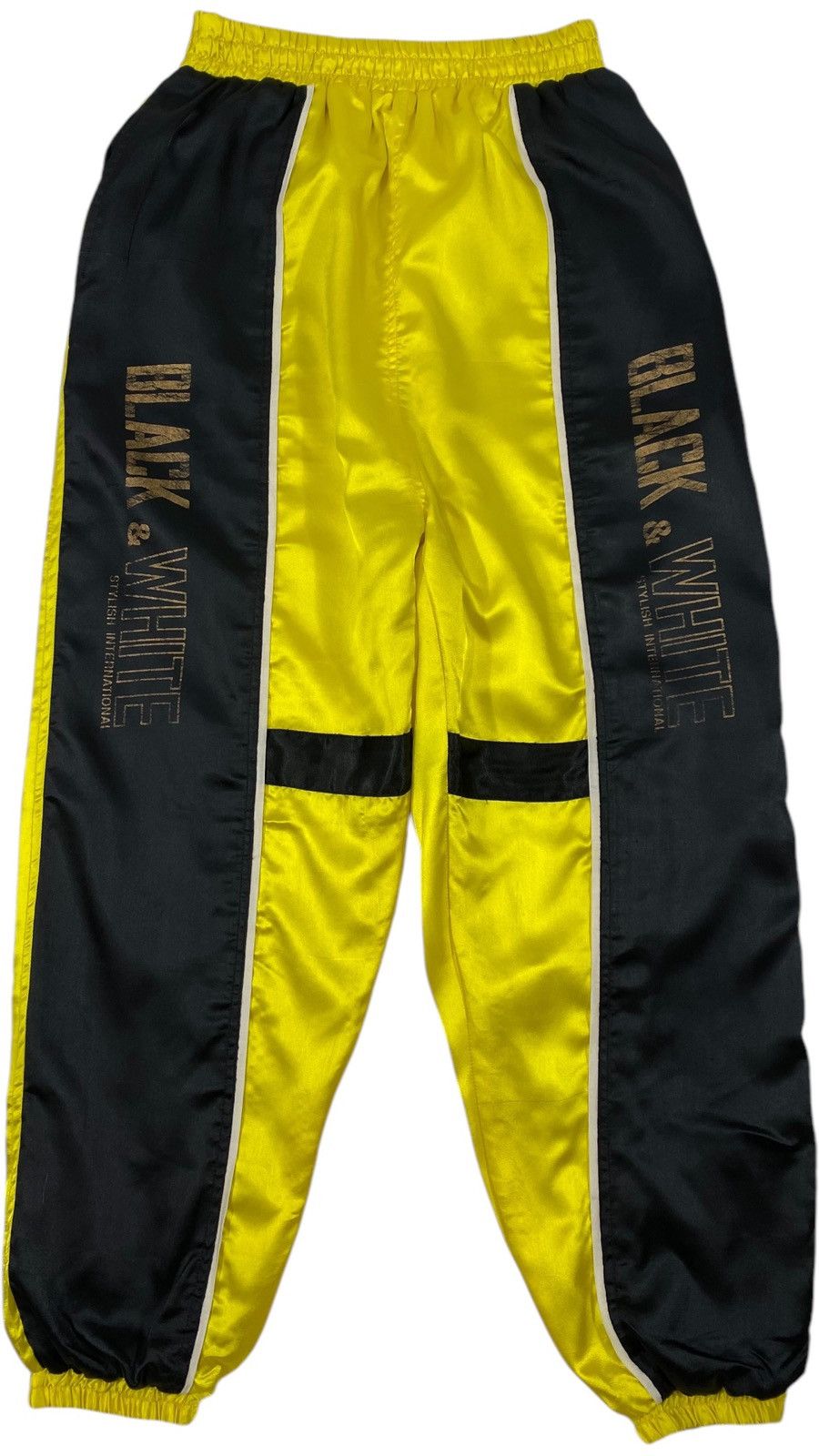 Vintage LASTDROP🔥Vintage Y2K Hip Hop Tracksuit Silk Pants Sweatshirt Size US M / EU 48-50 / 2 - 4 Thumbnail