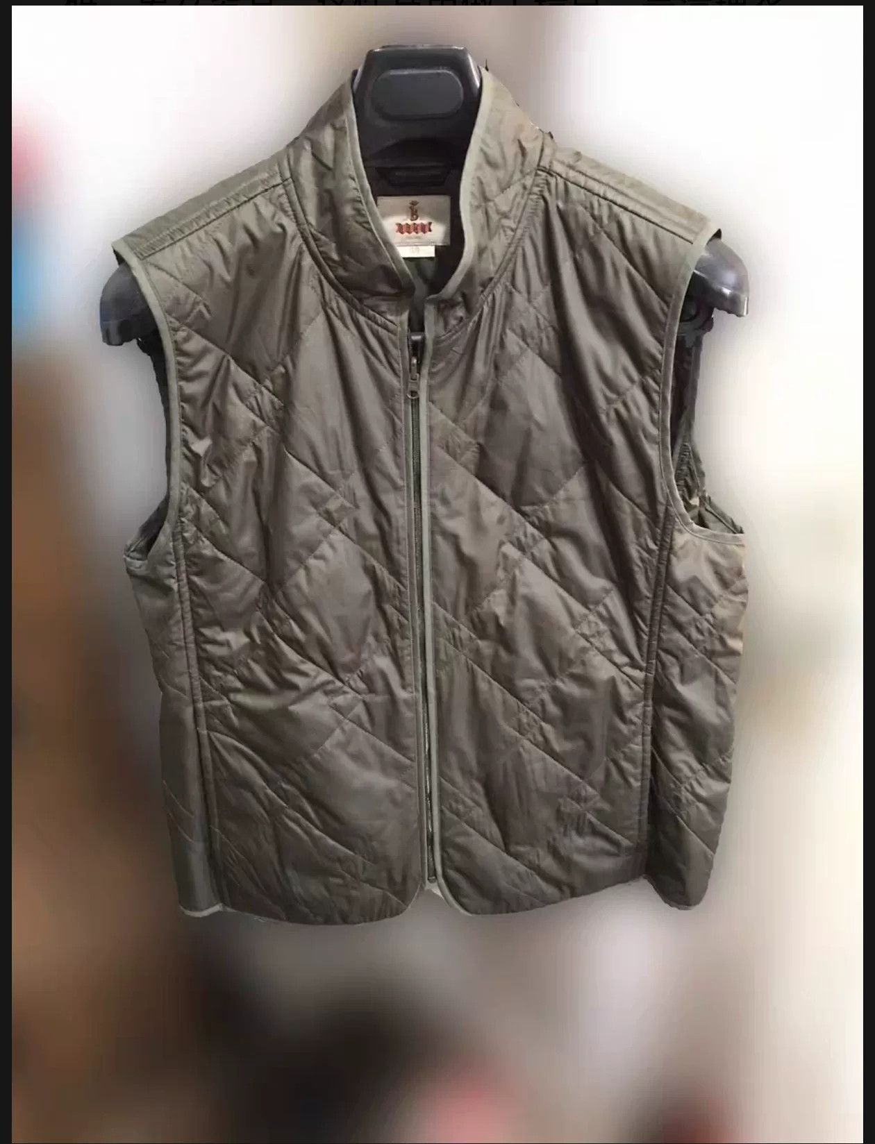 Baracuta BARACUTA Military Green Cotton Vest Size US XXS / EU 40 - 1 Preview