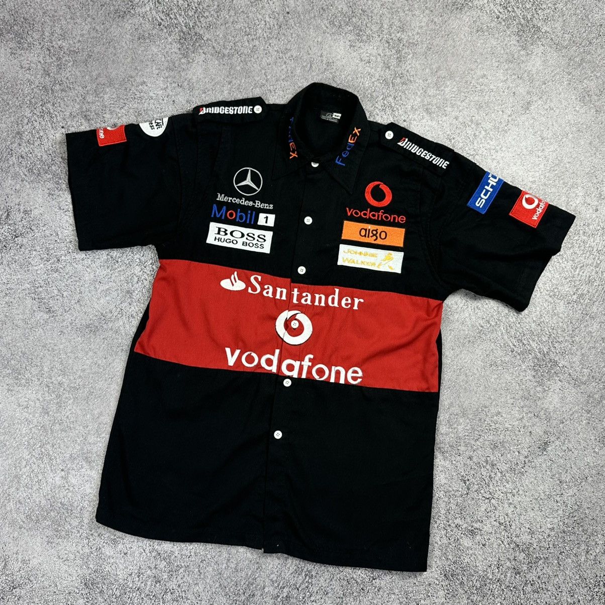 Mercedes-Benz Vintage West Mercedes McLaren Formula 1 Team 00s F1 Racing Size US M / EU 48-50 / 2 - 1 Thumbnail