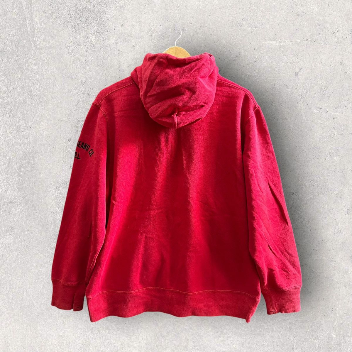 Polo Ralph Lauren × Vintage Vintage Ralph Lauren Distressed Polo Jean Hoodie Sweatshirt Size US S / EU 44-46 / 1 - 9 Thumbnail