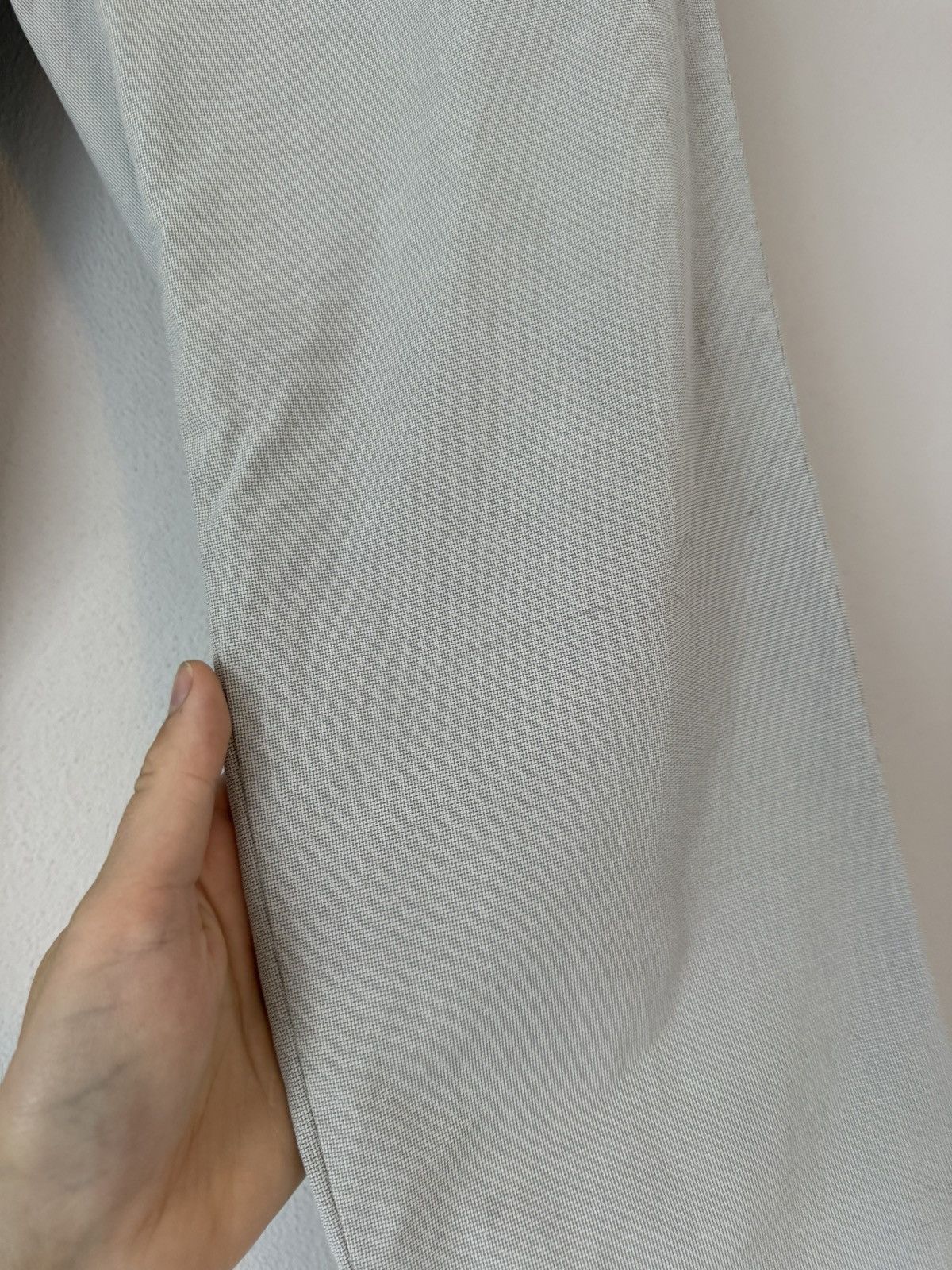 Maison Margiela Slim Fit Light Grey Cotton Trousers Size US 34 / EU 50 - 6 Thumbnail