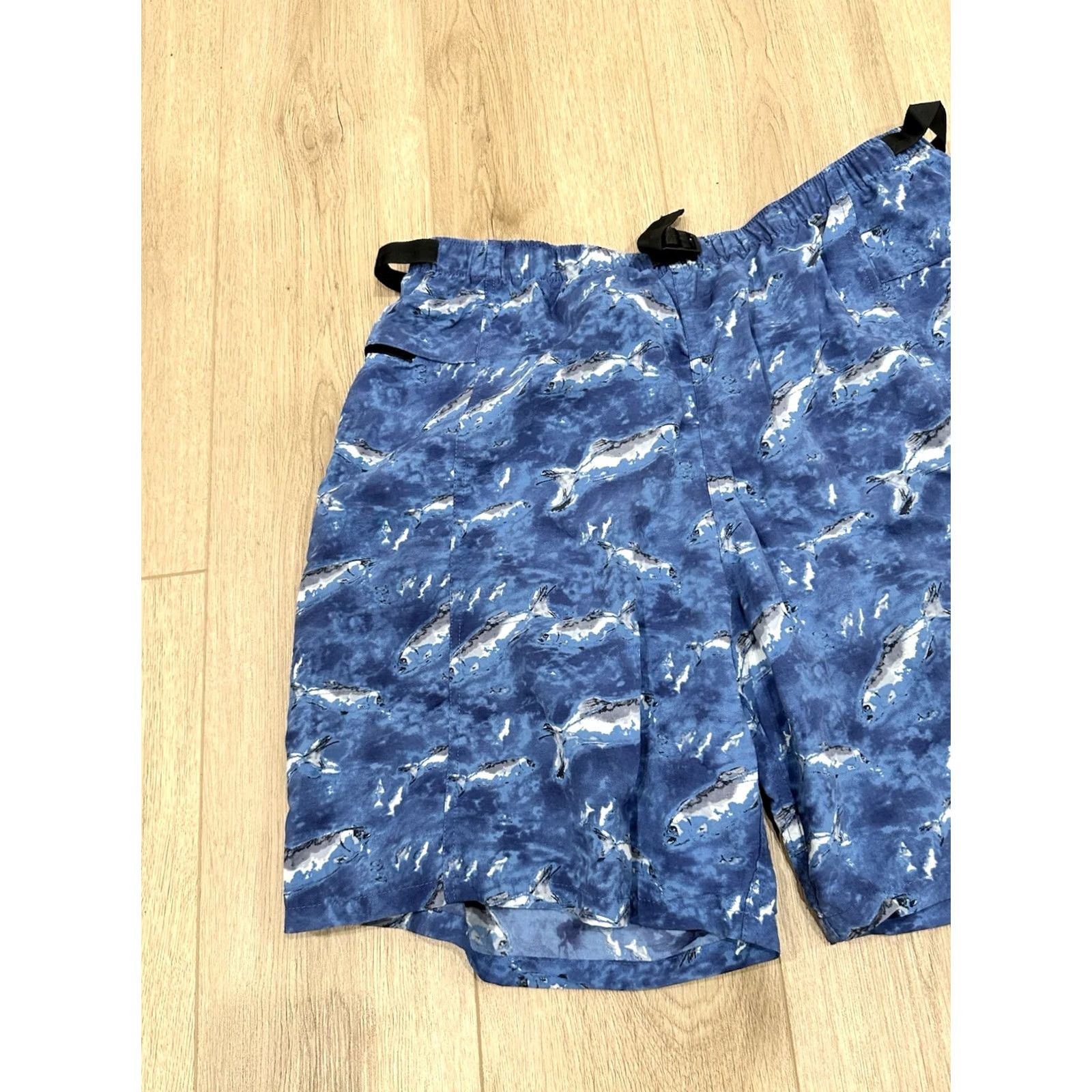 Patagonia Patagonia River Shorts Men’s Size XL Fish Trout Belted Size US 36 / EU 52 - 3 Thumbnail
