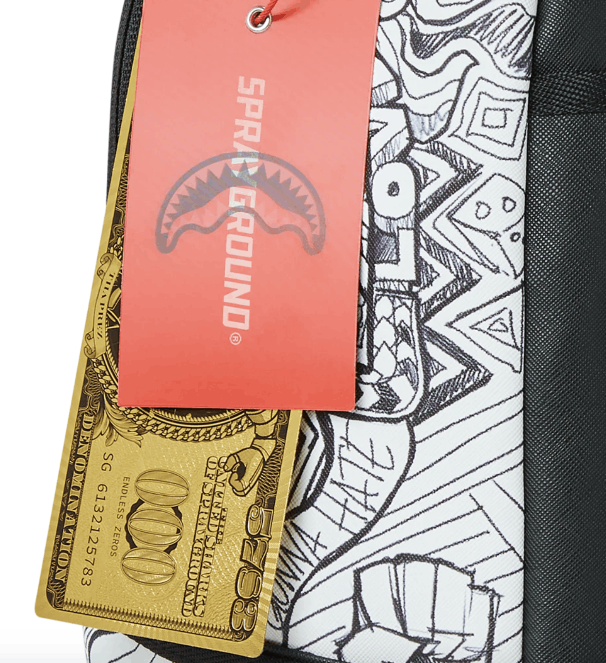 Sprayground SPRAYGROUND DOODLES BACKPACK - INK LIFE B5020 - LIMITED Size ONE SIZE - 5 Thumbnail