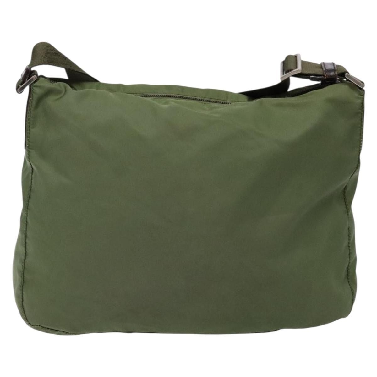 Prada PRADA Shoulder Bag Nylon Khaki Silver Size ONE SIZE - 3 Thumbnail
