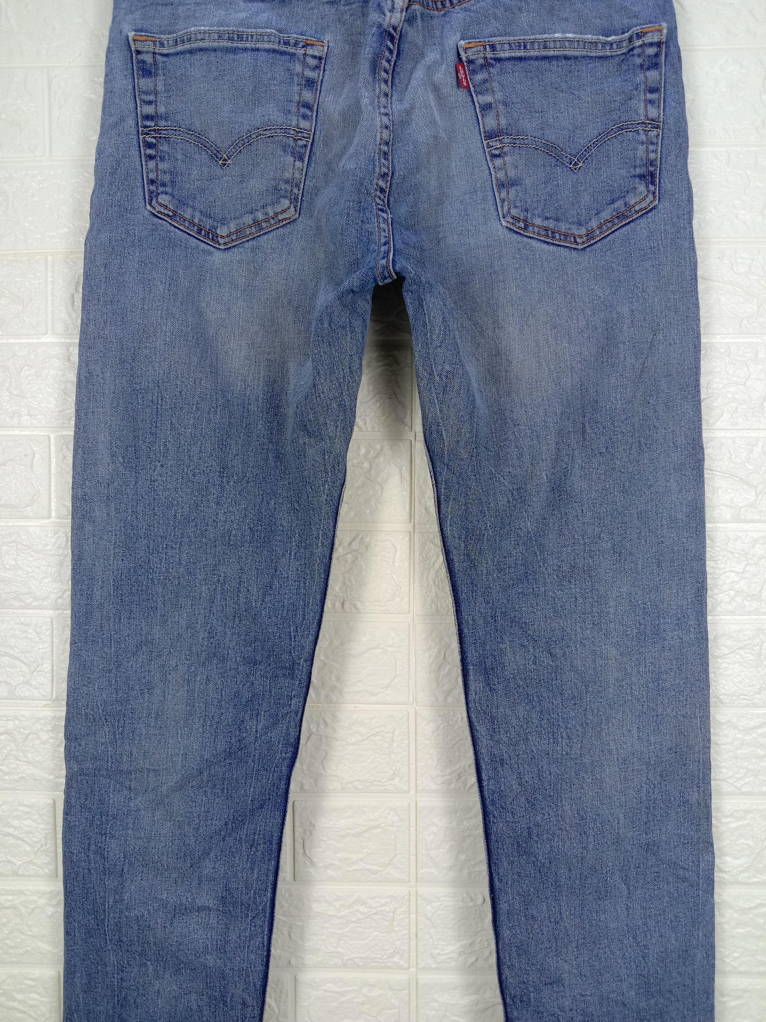 Levi's Vintage Levi's 507 Jeans Faded Blue Distressed Denim Size US 33 - 7 Thumbnail