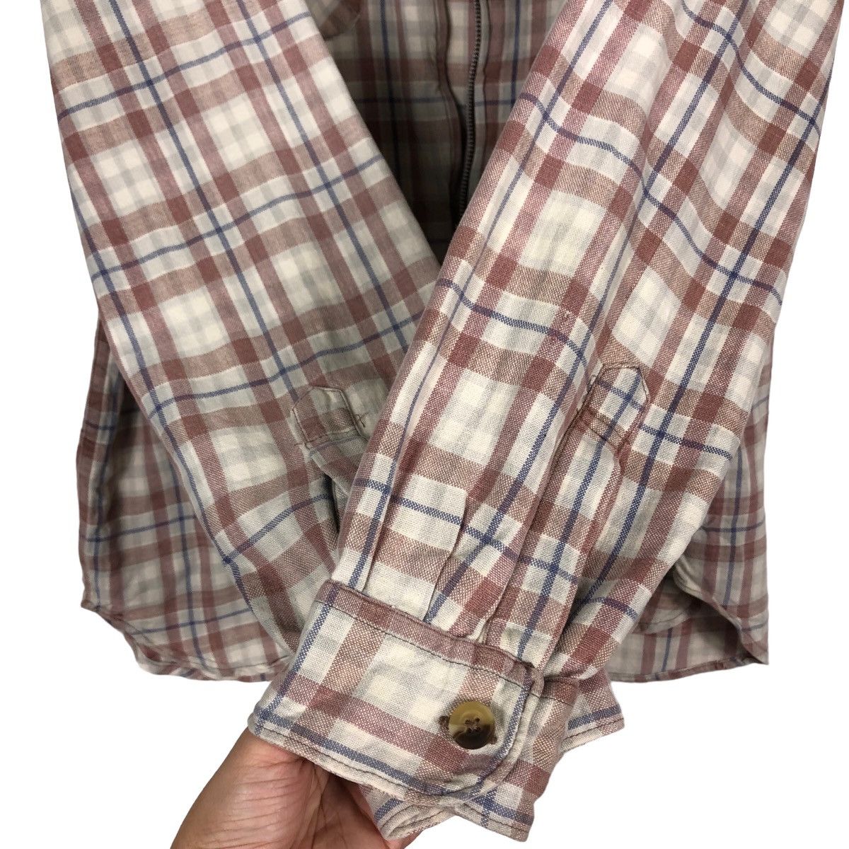Oshkosh 🔥90’s Vintage Work Chore Jacket Oshkosh Tartan Design Size US L / EU 52-54 / 3 - 11 Thumbnail