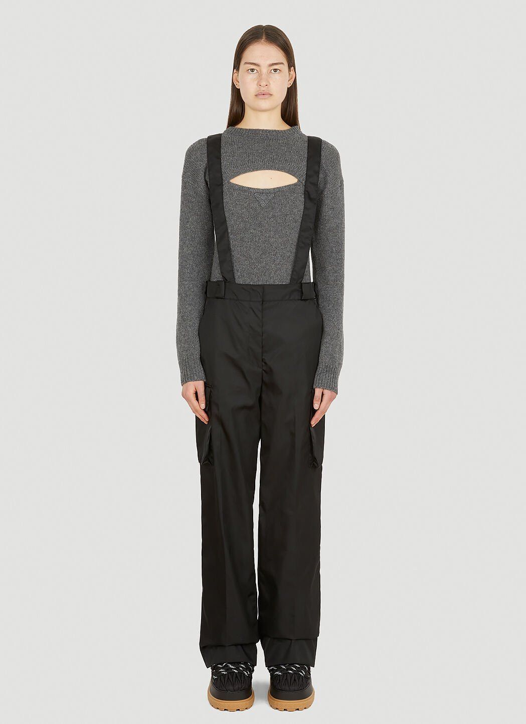 Prada Re-Nylon Ski Pants Size 26" / US 2 / IT 38 - 1 Thumbnail