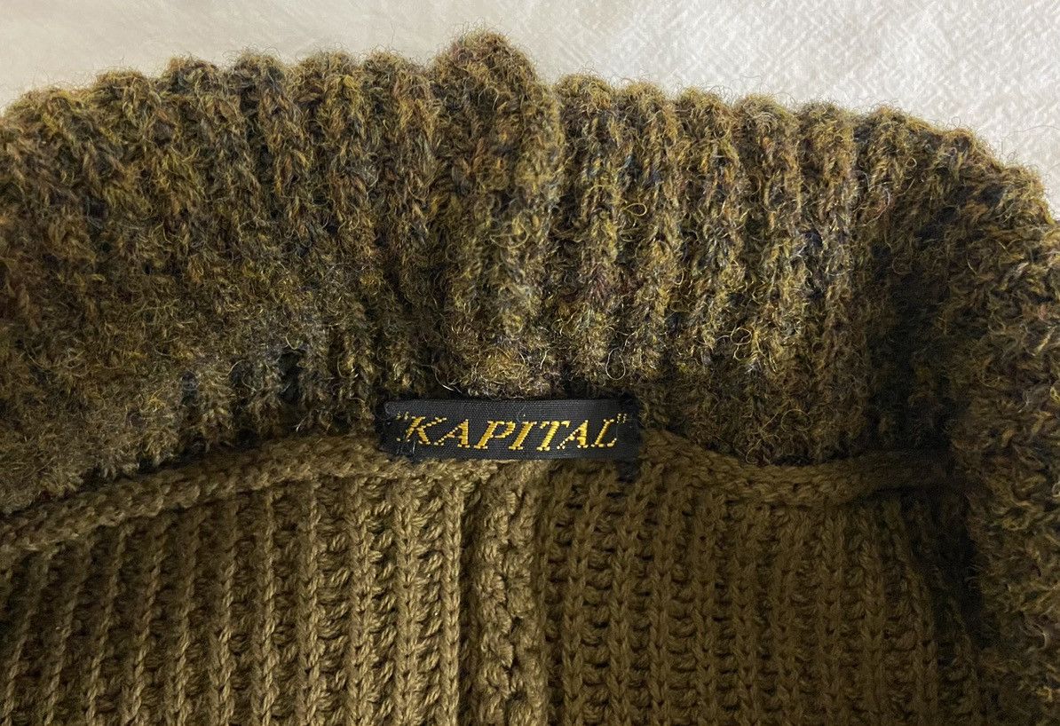 Kapital KAPITAL Knit Put on (AZUMA Knit cardigan) Size ONE SIZE - 7 Thumbnail