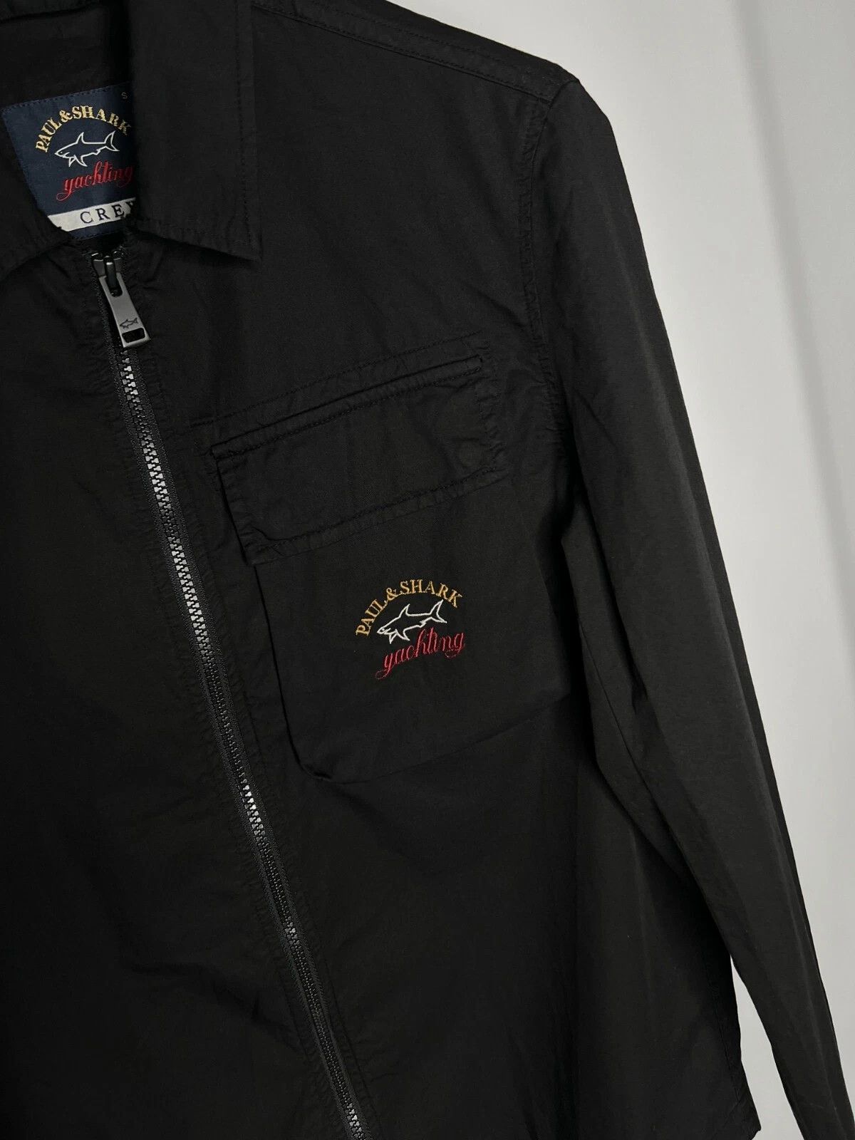 Paul & Shark Paul & Shark Yachting Crew Casual Black Jacket Cotton Size US S / EU 44-46 / 1 - 7 Thumbnail