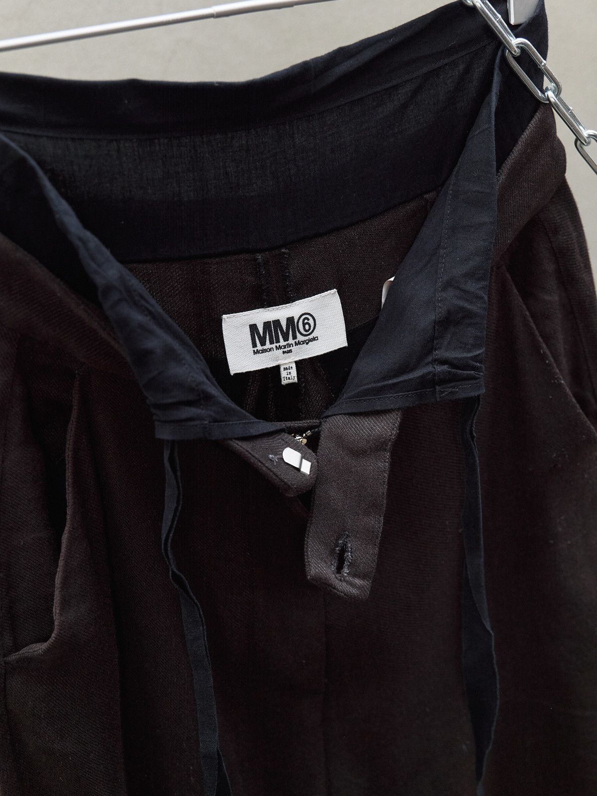 MM6 Maison Margiela MM6 Double Waist Low Crotch Pants Size 28" / US 6 / IT 42 - 3 Thumbnail