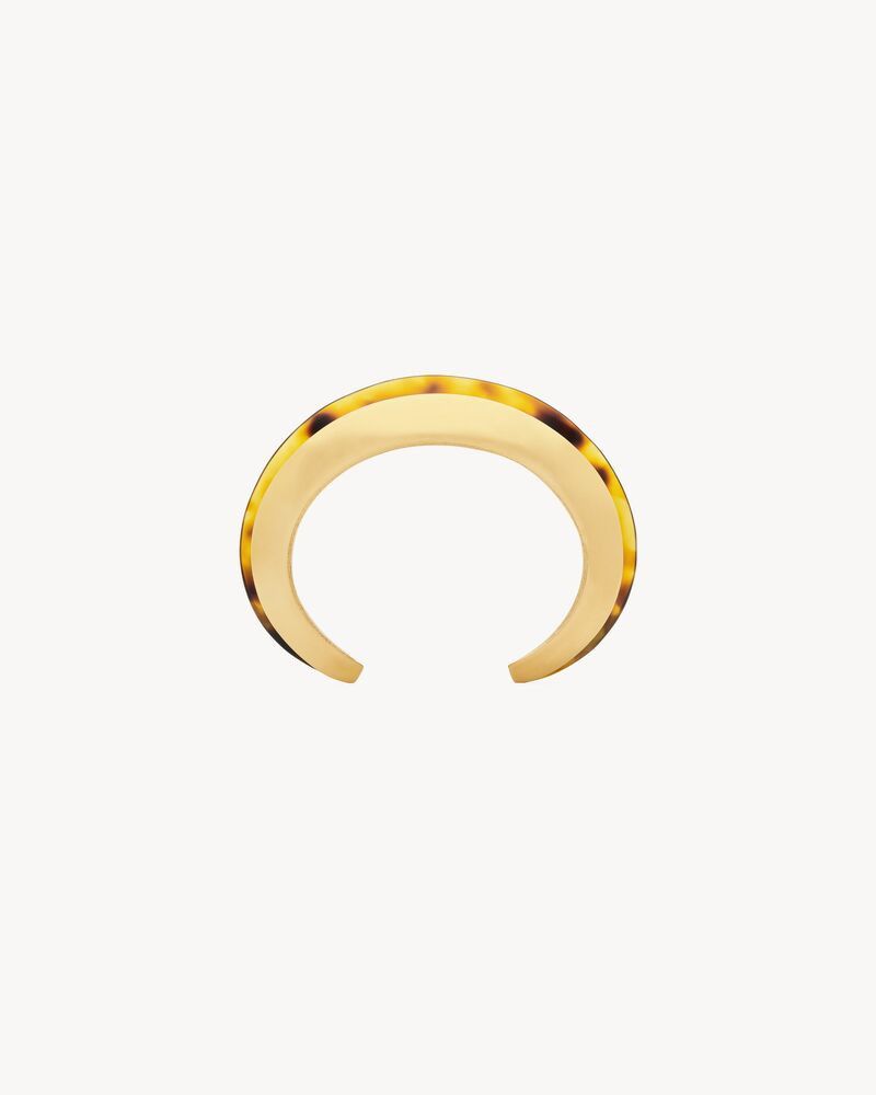 Saint Laurent Paris o1s1wg110126 777740 Size: OS / Tortoiseshell Duet Bracelet Size ONE SIZE - 4 Thumbnail
