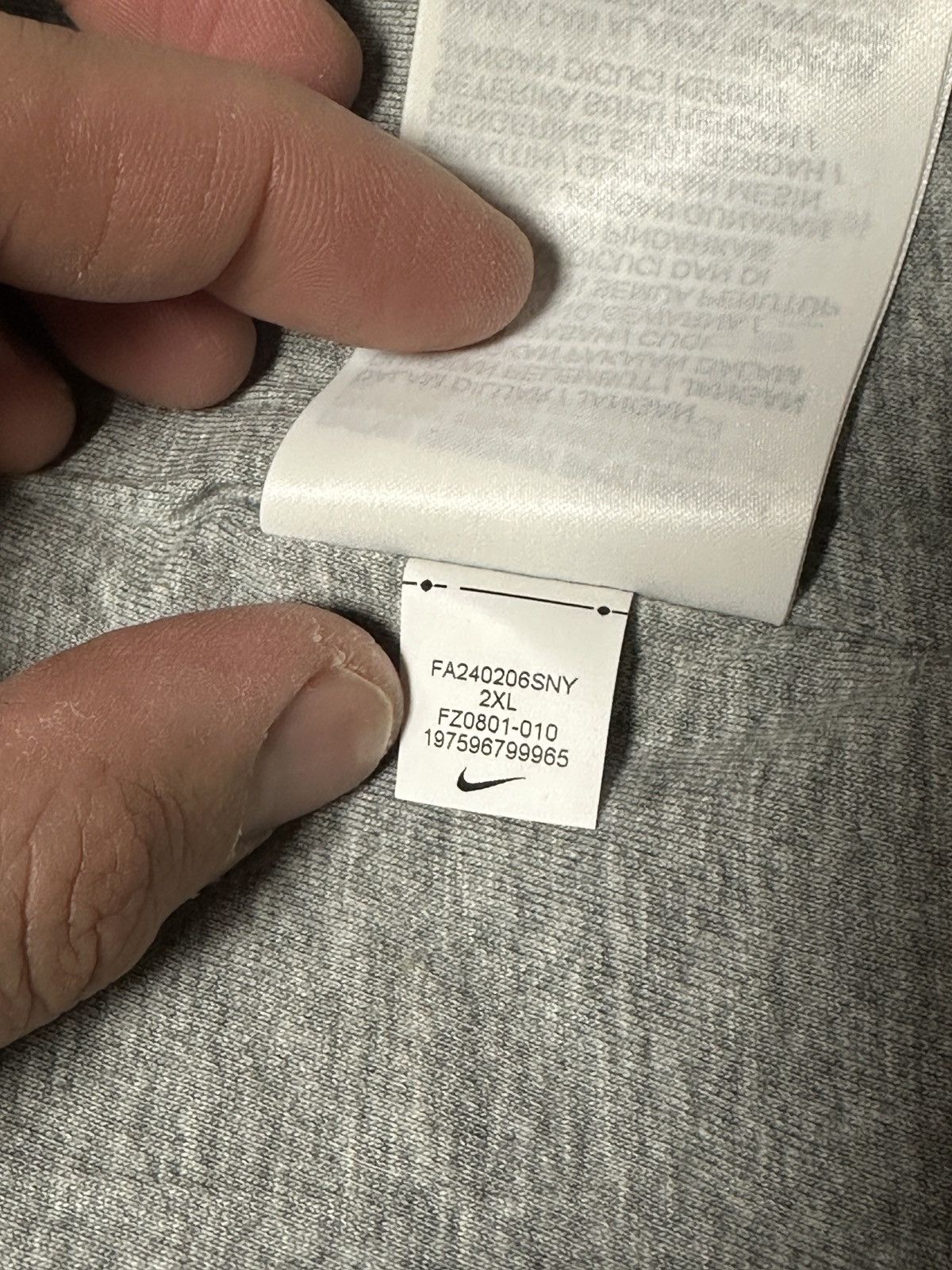 Nike NEW Sz 2XL Nike French Terry Jacket black/white W/ Lightning Size US XXL / EU 58 / 5 - 15 Thumbnail