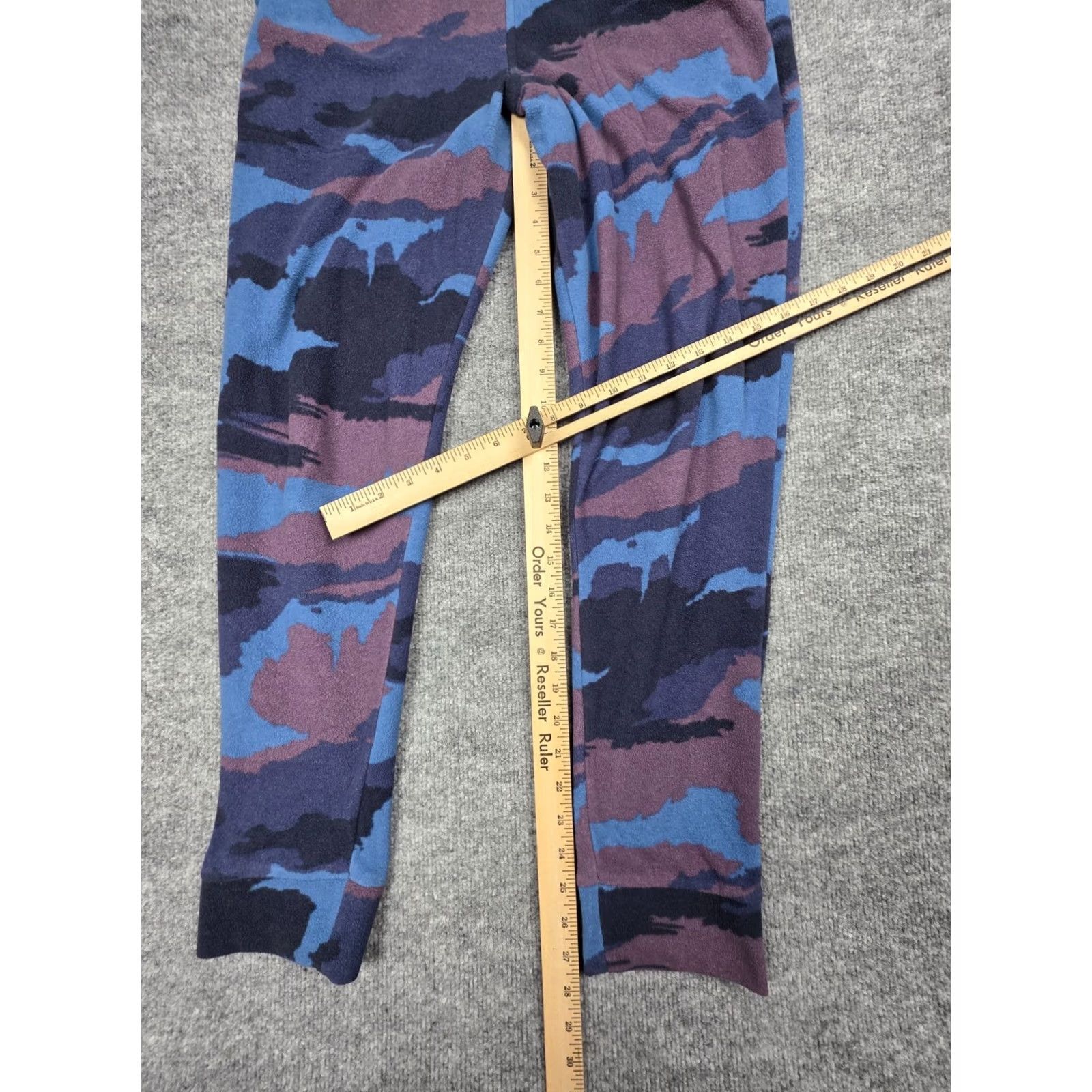 Patagonia Patagonia Snap-T Camo Fleece Joggers Pants Women's Medium Blue Jeans? Size 32" / US 10 / IT 46 - 7 Thumbnail