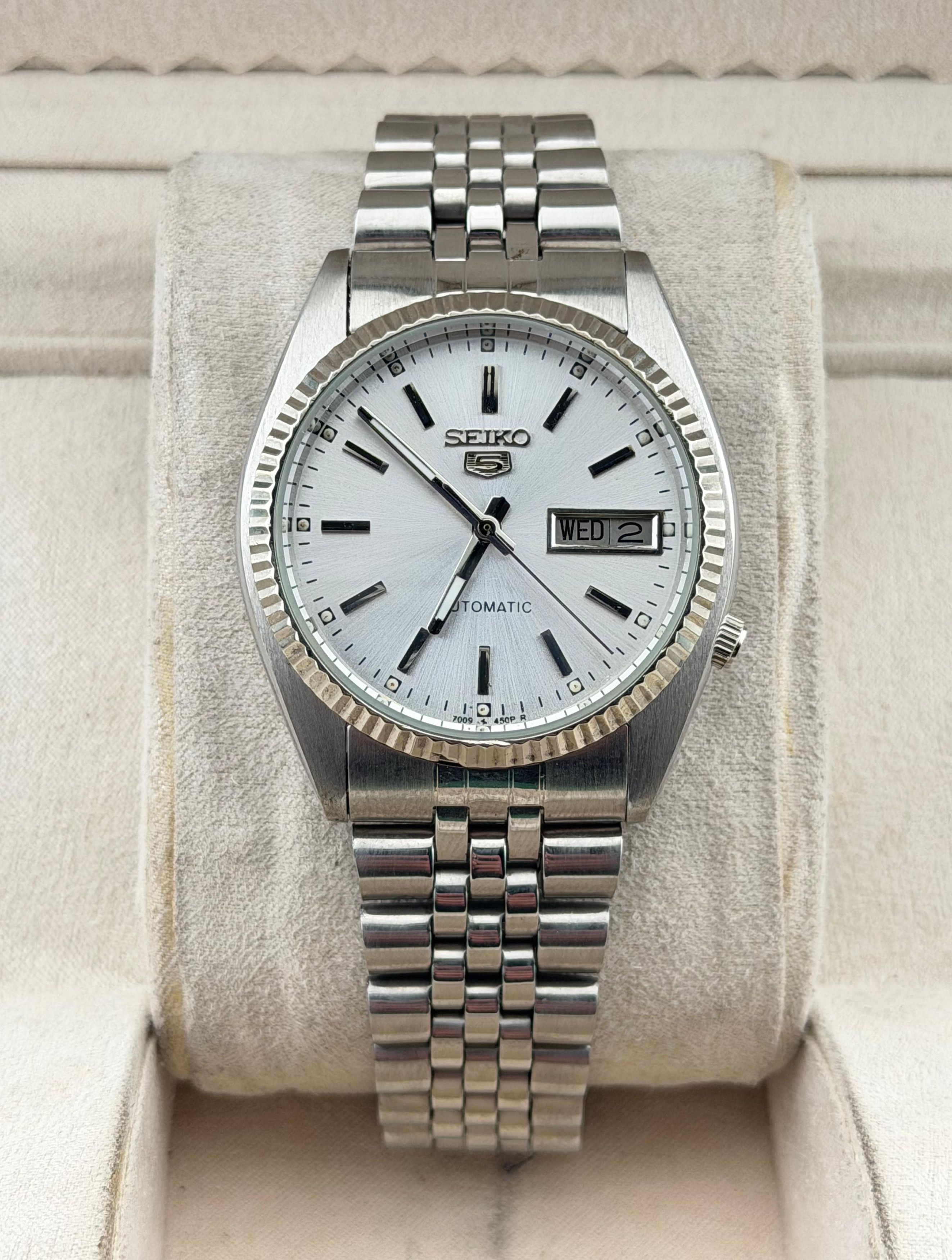 Seiko Elegant Men's Wrist Automatic Watch Size 36 - 1 Thumbnail