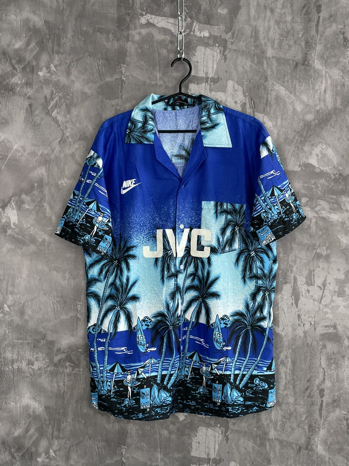 Vintage Vintage Home Football Shirt Nike Soccer JVC Size US M / EU 48-50 / 2 - 1 Thumbnail
