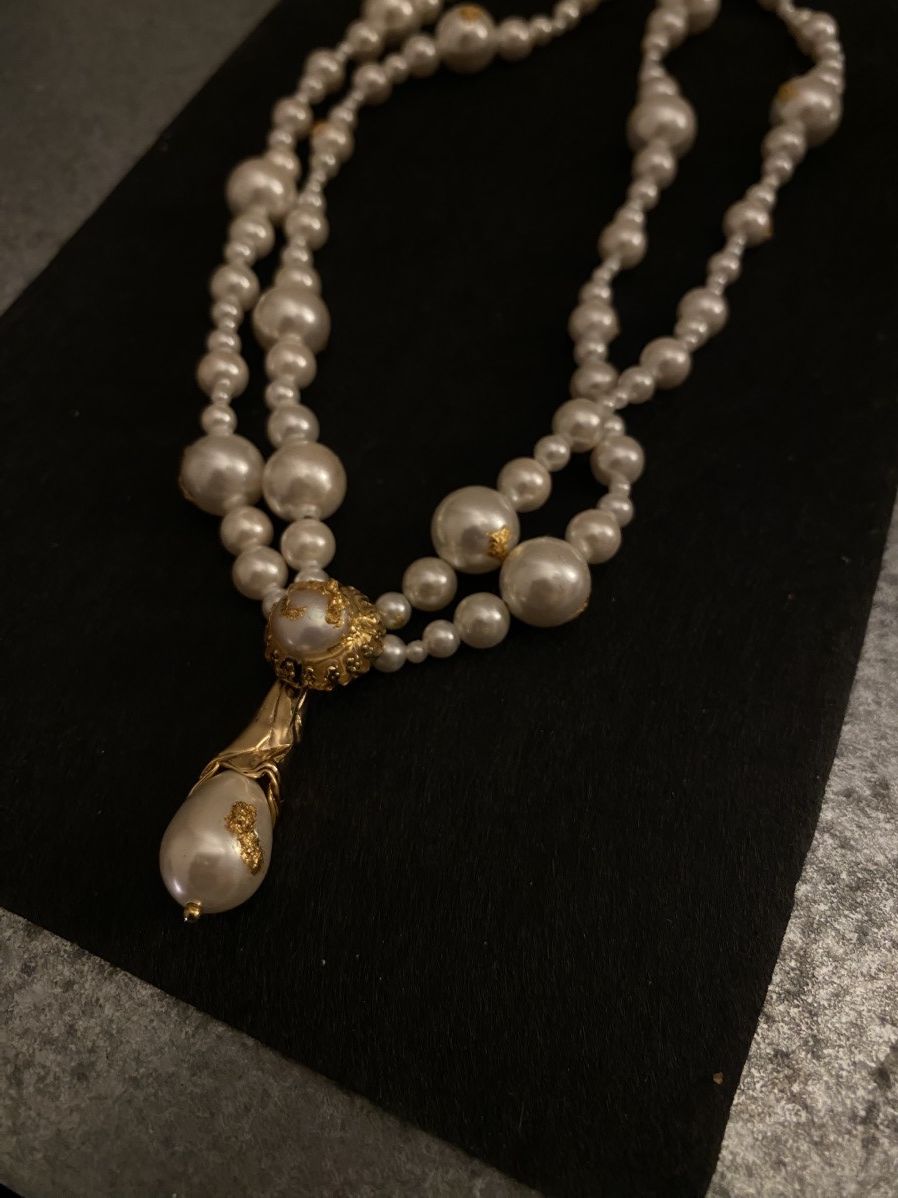 Other HANYING 18K Gold Plated Shell Pearl Choker Size ONE SIZE - 3 Thumbnail