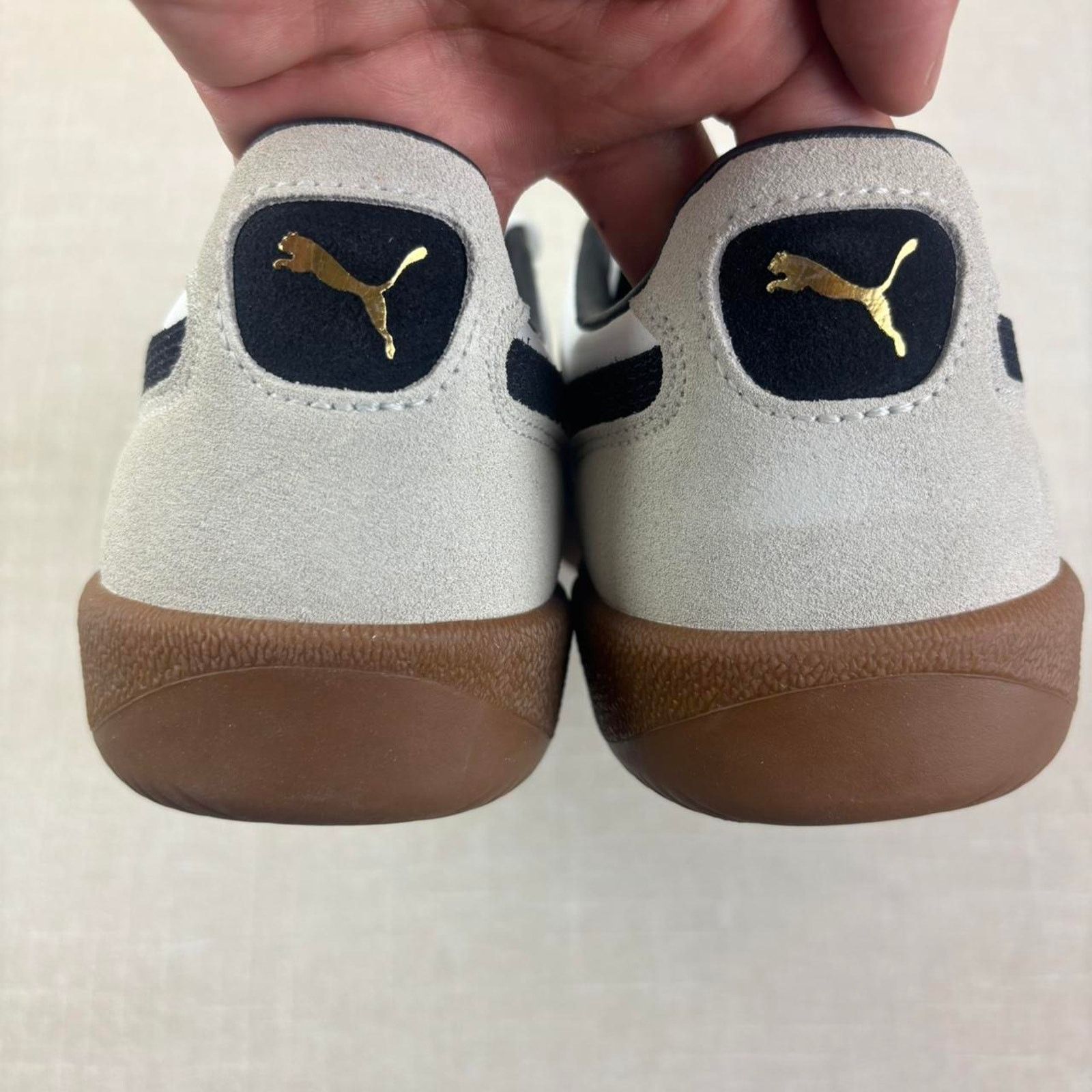 Puma 🐼 Puma Palermo Leather "White Gum" 9M Size US 10.5 / EU 43-44 - 6 Thumbnail