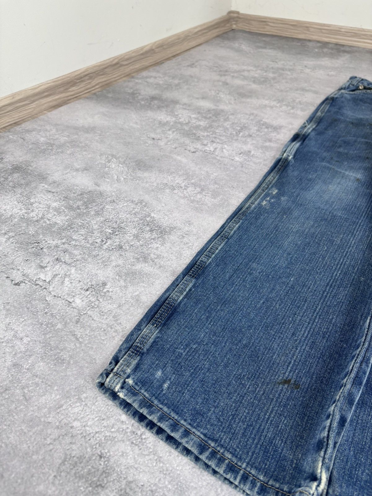 Dickies Dickies Men’s Denim Jeans Blue Distressed USA Workwear Size US 36 / EU 52 - 13 Thumbnail