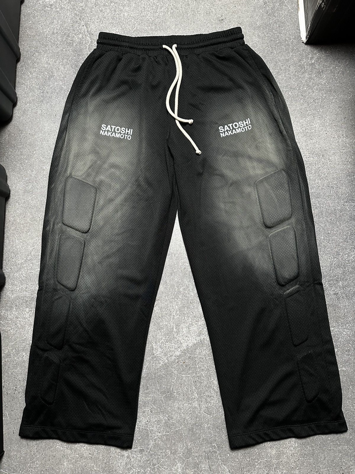 Satoshi Nakamoto Satoshi Nakamoto Mesh Moto Sweatpants Size Large Size US 36 / EU 52 - 1 Thumbnail