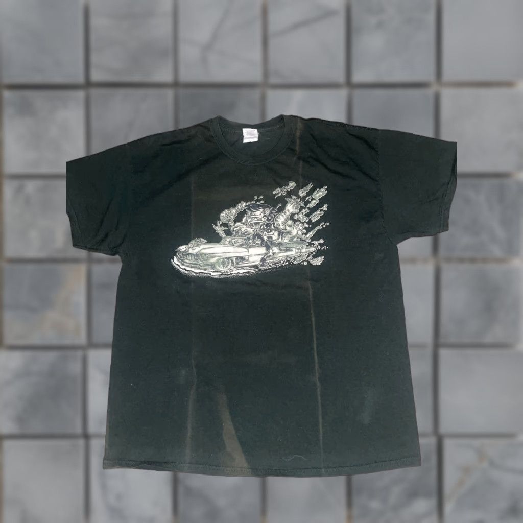 Vintage VINTAGE 2022 Warcot Art Low rider Tattoo T-Shirt Green XL Men Shirt Arts Theme Mens XL Green 22x28 F It Size US XL / EU 56 / 4 - 1 Thumbnail