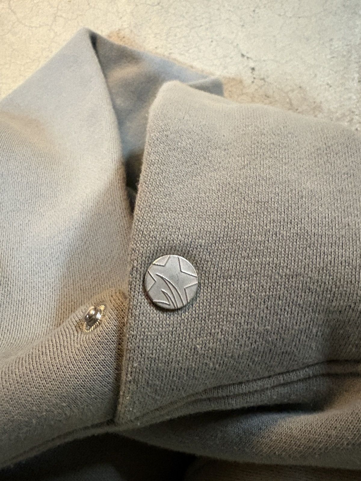 Other Phyps Y2K Style Mixed Curve Boxy Hoodie Khaki Size Medium Size US M / EU 48-50 / 2 - 4 Thumbnail