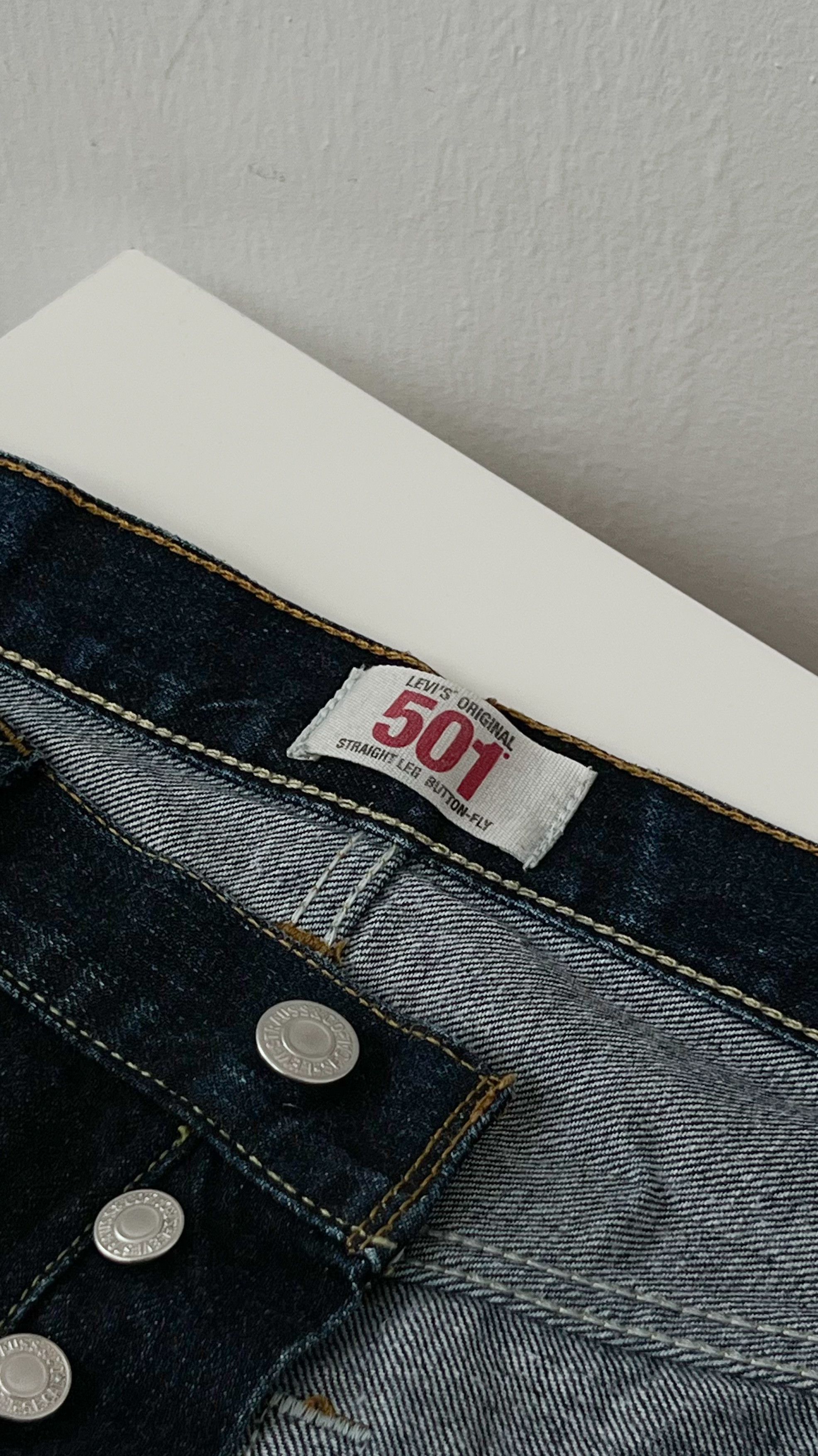 Levi's × Vintage LEVIS 501 jeans pants Size US 34 / EU 50 - 11 Thumbnail