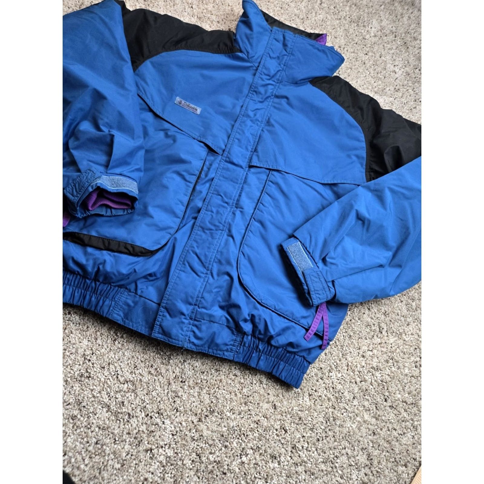 Vintage VINTAGE Columbia Powder Keg Jacket Mens Medium Blue 3-in-1 Full Zip Size US M / EU 48-50 / 2 - 3 Thumbnail