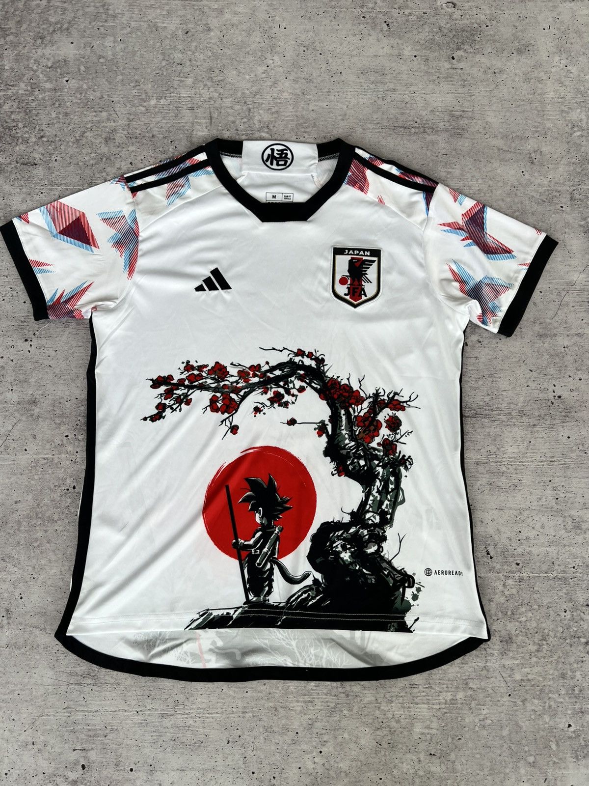 Anime Adidas Japan Black Big Logo Soccer Jersey Size US M / EU 48-50 / 2 - 3 Thumbnail