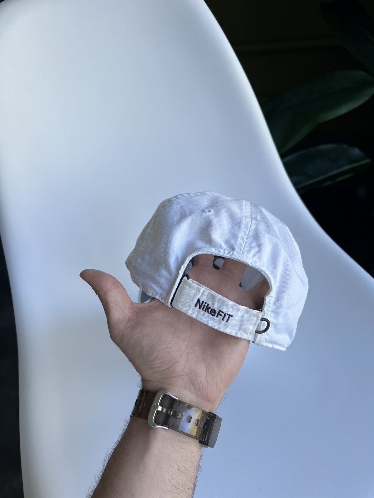 Nike × Vintage Vintage Nike Roger Federer RF Heritage 86 Tennis Cap White Size ONE SIZE - 12 Thumbnail