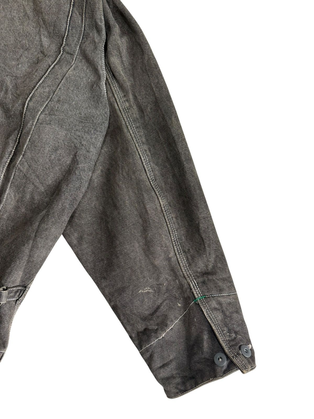 Kapital Japan Brand Kearney House Black Distress Jacket Size US L / EU 52-54 / 3 - 6 Thumbnail
