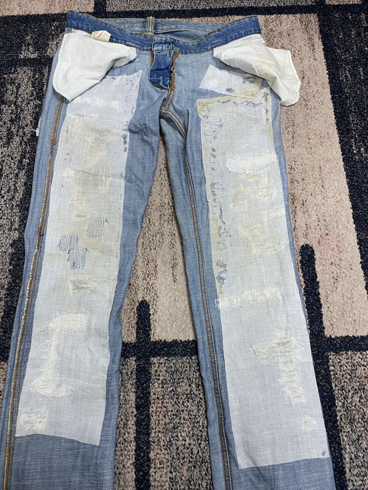 Dolce & Gabbana Rare Vtg Dolce & Gabbana Audacious Distressed Jeans Size US 34 / EU 50 - 9 Thumbnail