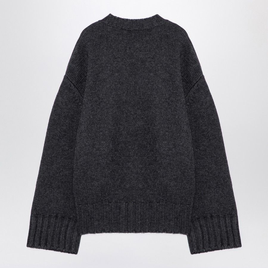 The Attico o1d2blof1024 Cashmere Wool Jumper In Grey Size M / US 6-8 / IT 42-44 - 2 Thumbnail