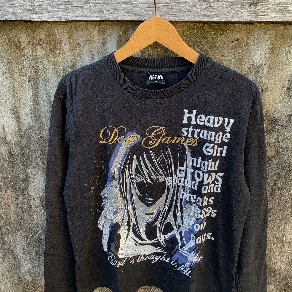 Japanese Brand JAPANESE GOTHIC POEM SPACE OPERA LONGSLEEVE HYSTERIC STYLE Size US M / EU 48-50 / 2 - 3 Thumbnail