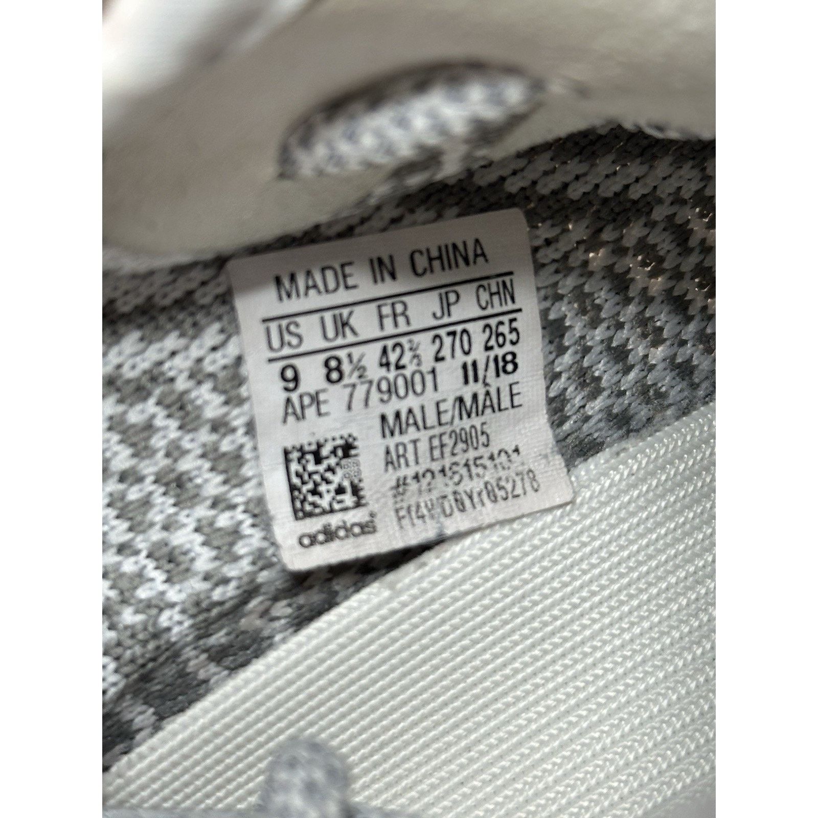 Adidas Adidas Yeezy Boost 350 V2 Static Non-Reflective - Size 9 Size US 9 / EU 42 - 7 Thumbnail
