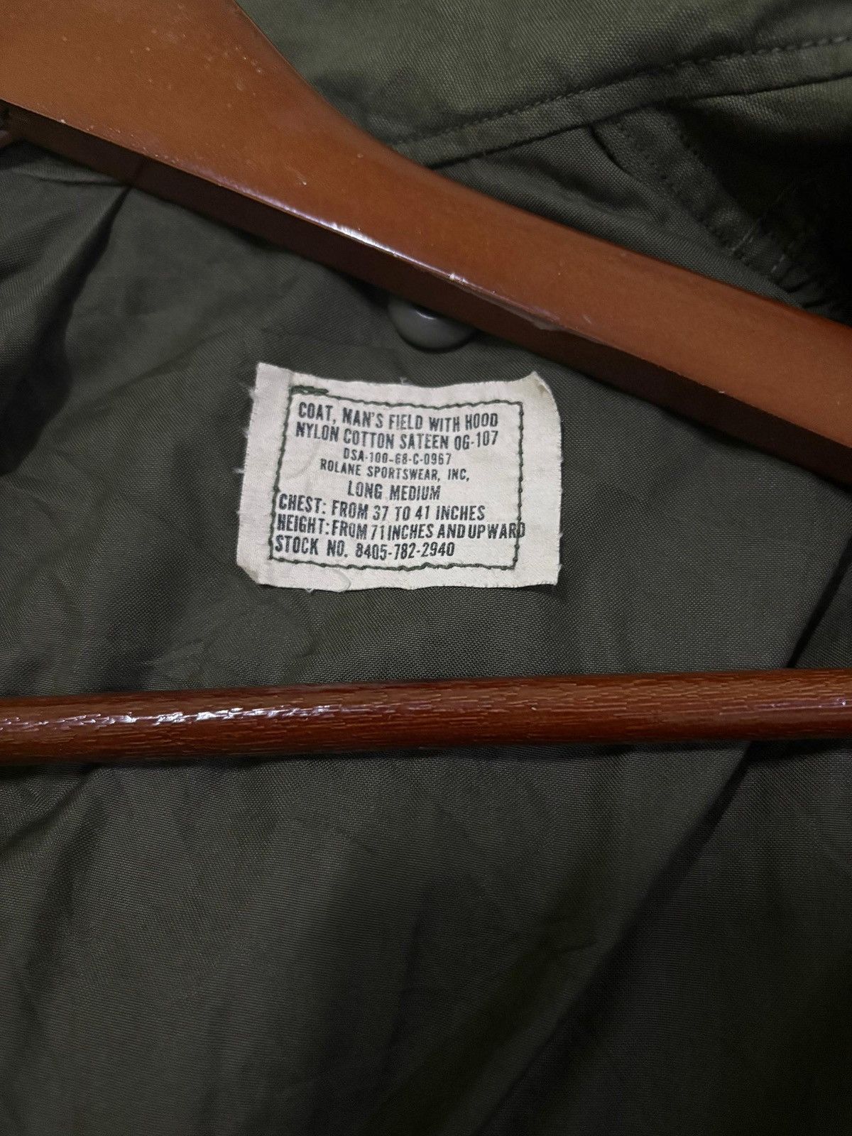 Alpha Industries × Vintage VTG 60’s Rolane Sportwear Field Jacket M-65 OG-107 Size US M / EU 48-50 / 2 - 16 Thumbnail