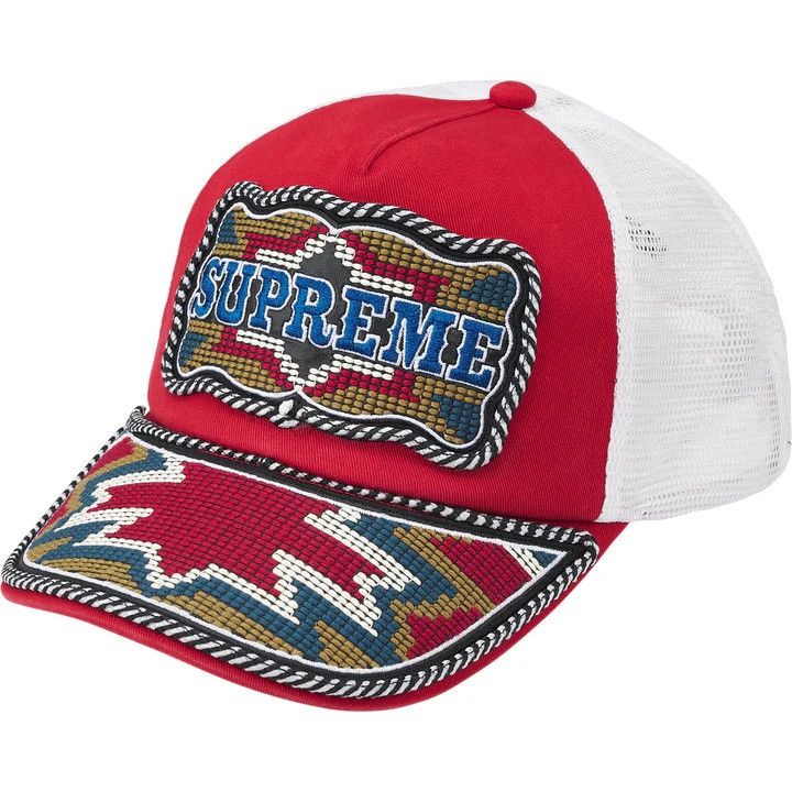 Supreme Supreme Western Embroidered Mesh Back 5-Panel Size ONE SIZE - 1 Thumbnail