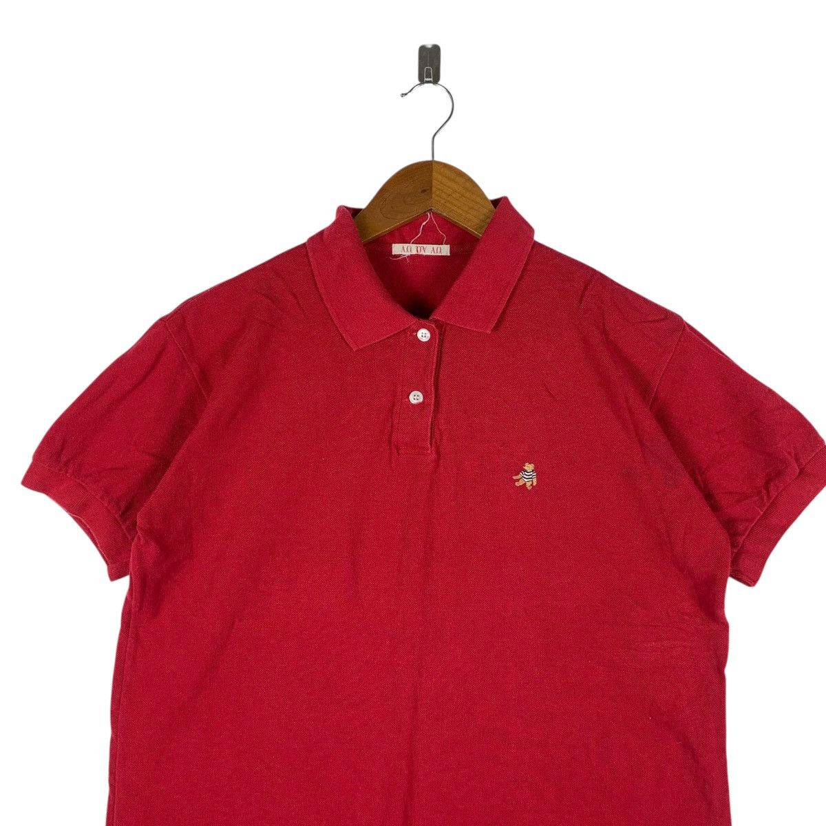 Vintage Vintage POLO BEAR AO OA Embroidered Logo Tee Shirt Top Size US M / EU 48-50 / 2 - 2 Thumbnail