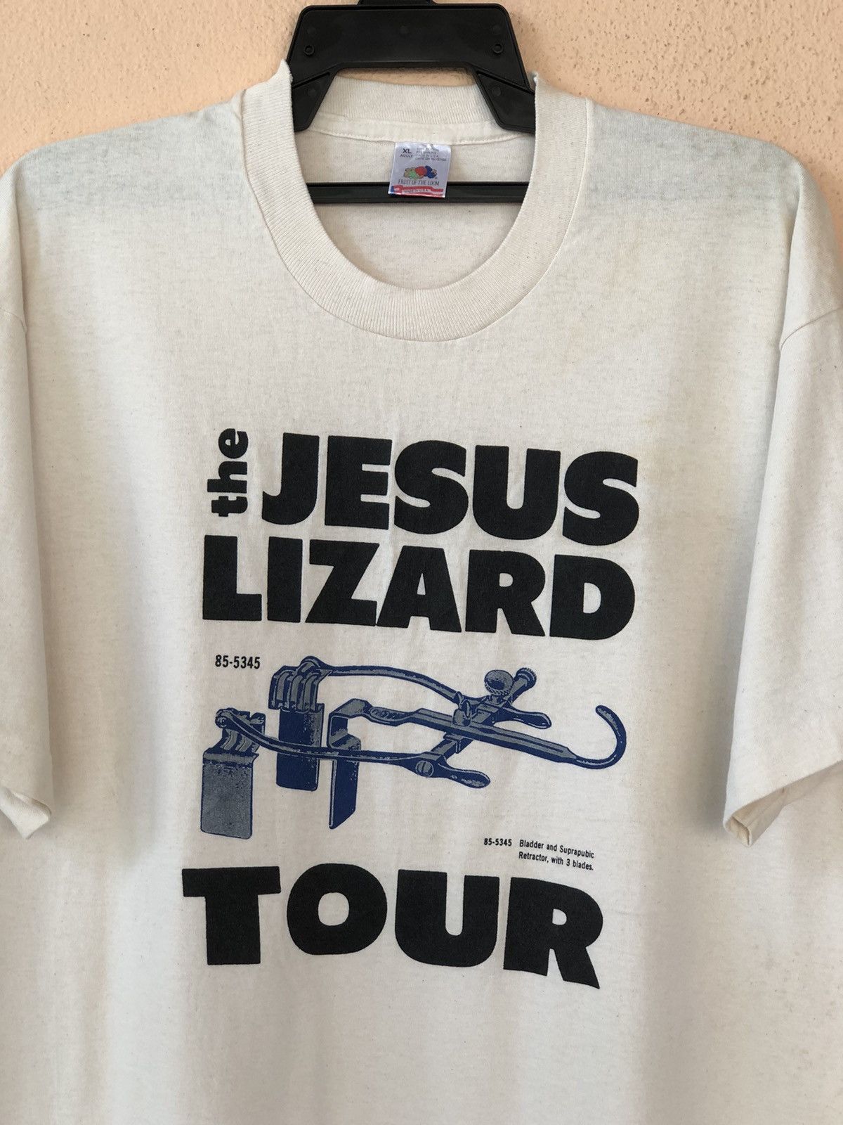 Band Tees × Vintage Vintage 90s The JESUS LIZARD Tour Band Tee Size US XL / EU 56 / 4 - 2 Thumbnail
