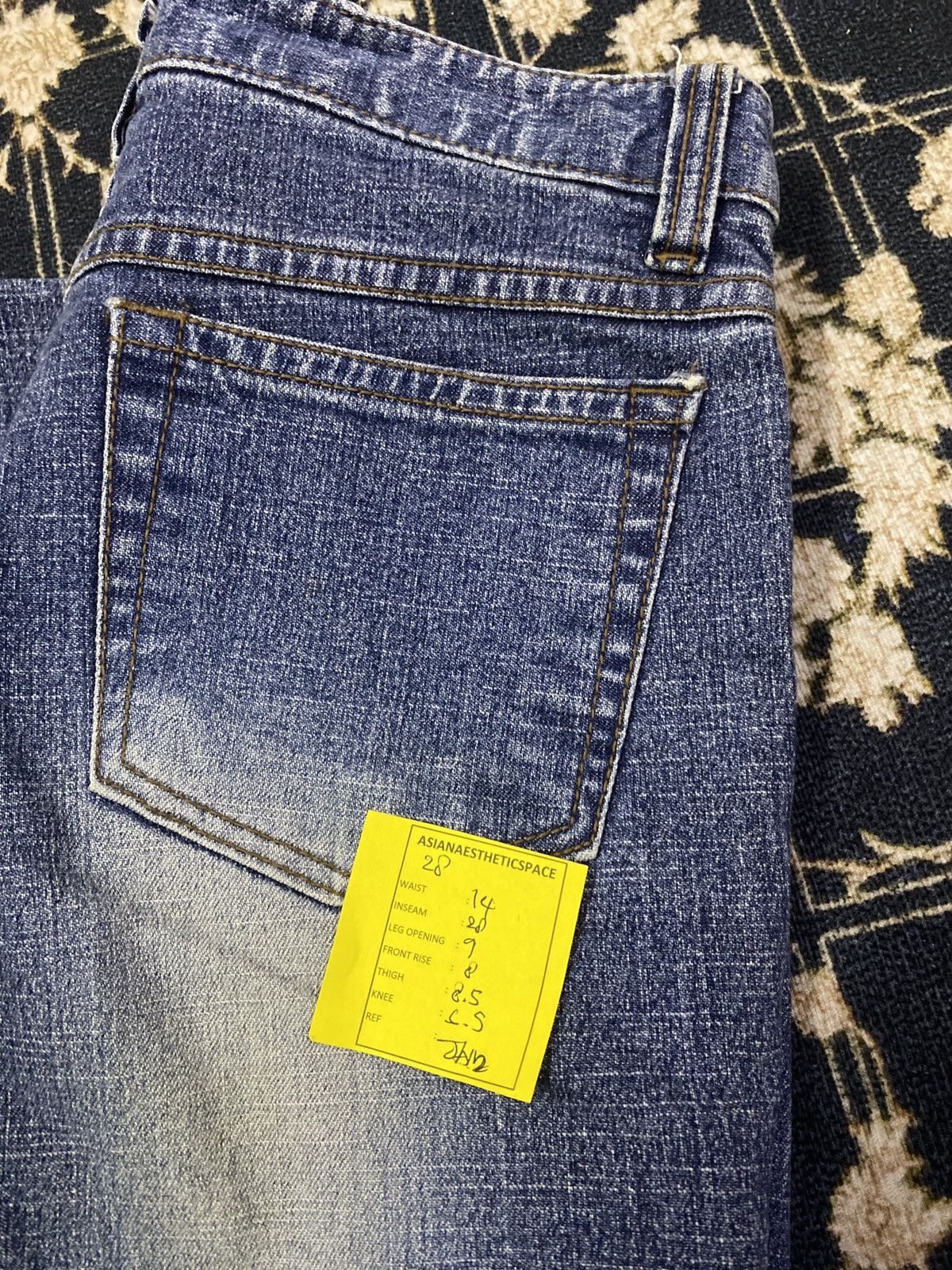 Tornado Mart Unisex Flare Ryu Ryu Japan Art Rivet Obelisk Bleach Size 28" / US 6 / IT 42 - 14 Thumbnail