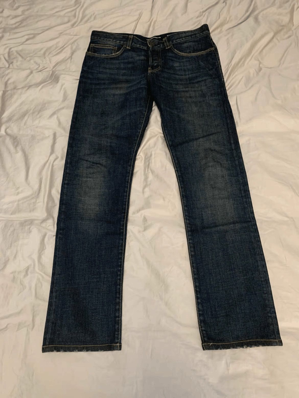 Saint Laurent Paris 14SS Dark Washed Denim