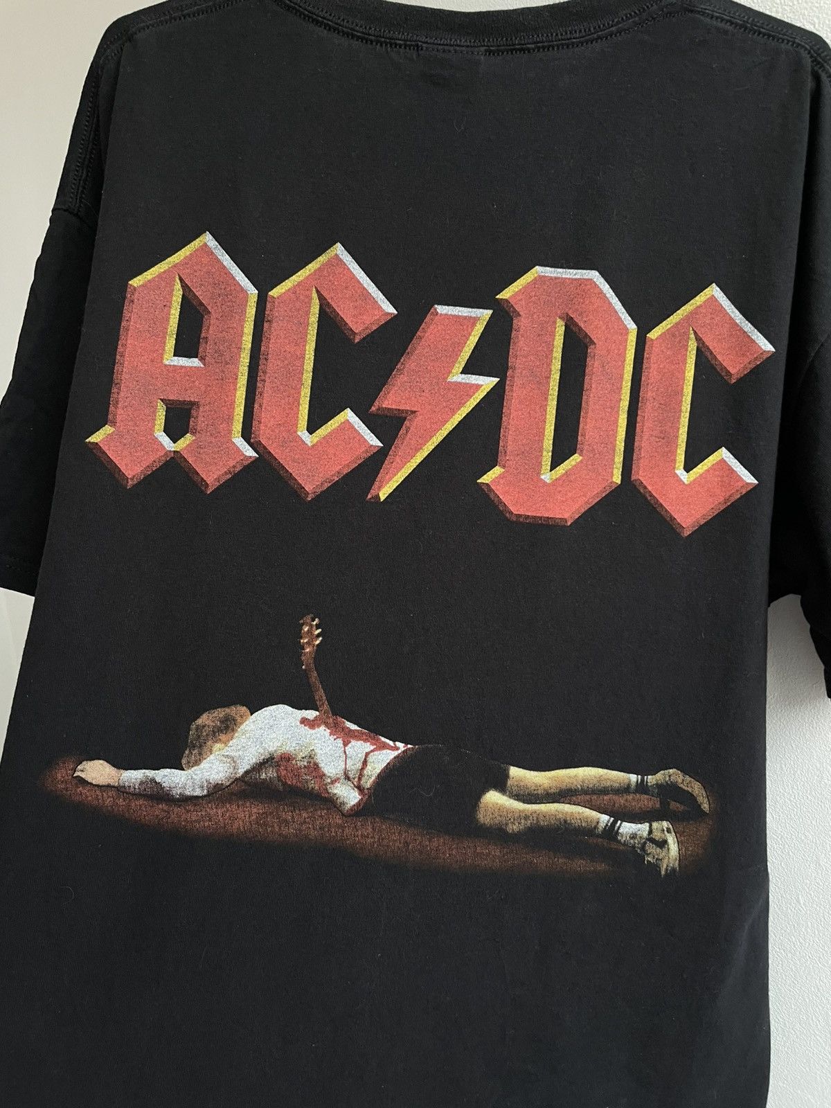 Vintage ACDC AC/DC 2000s 90s 00s HIGHWAY TO HELL T shirt merch Tee Size US XL / EU 56 / 4 - 10 Thumbnail