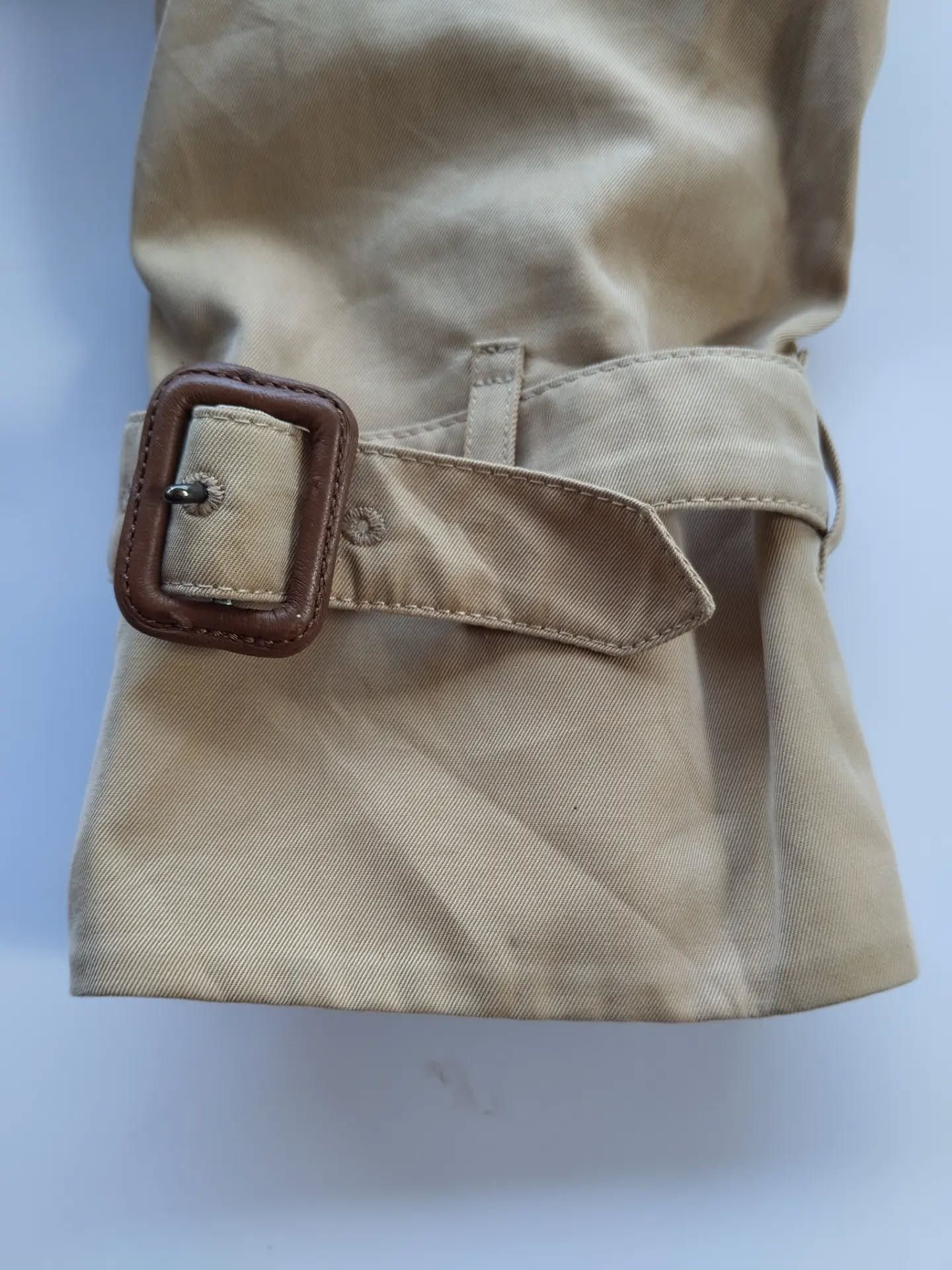 Burberry BEIGE BROWN burberry trench coat Size US XXS / EU 40 - 6 Thumbnail