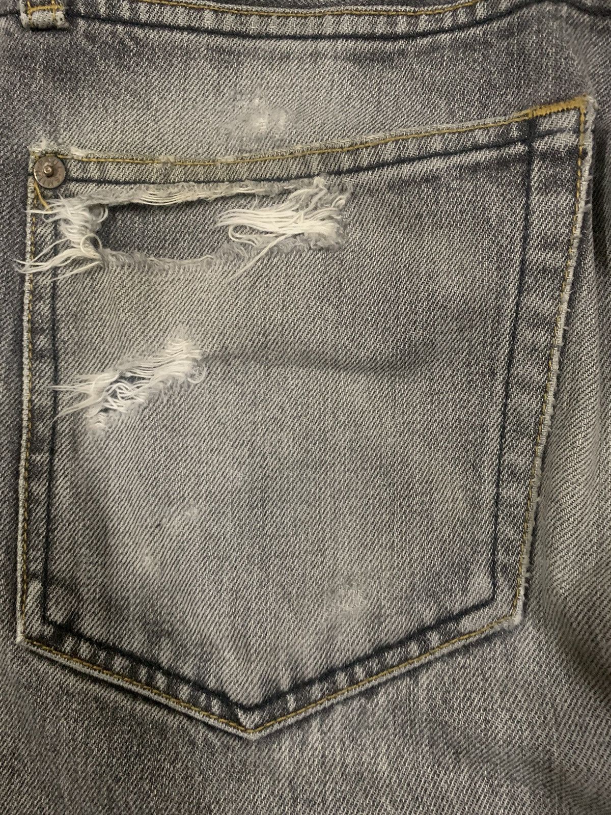 Paul Smith Vintage Paul Smith Faded Classic Fit Distressed Grunge Jeans Size US 30 / EU 46 - 17 Thumbnail