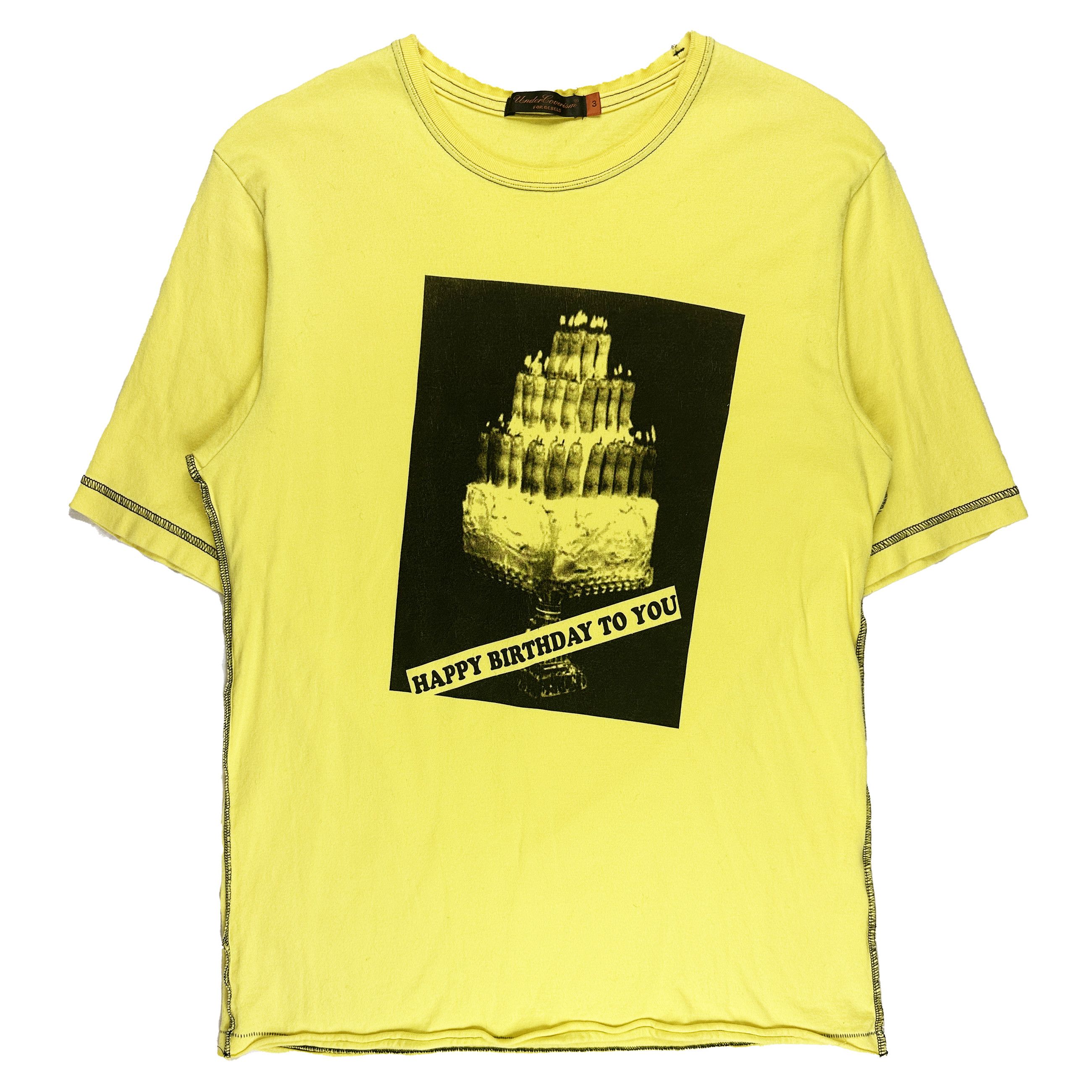 Undercover SS03 Finger Candle "Happy Birthday" Tee Size US L / EU 52-54 / 3 - 1 Preview