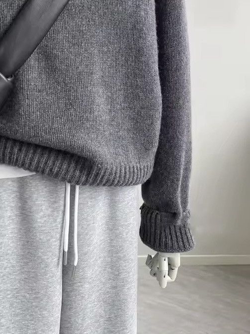 Extreme Cashmere 100% Pure Cashmere Turtleneck Basic Casual Sweater Jumper Size M / US 6-8 / IT 42-44 - 3 Thumbnail